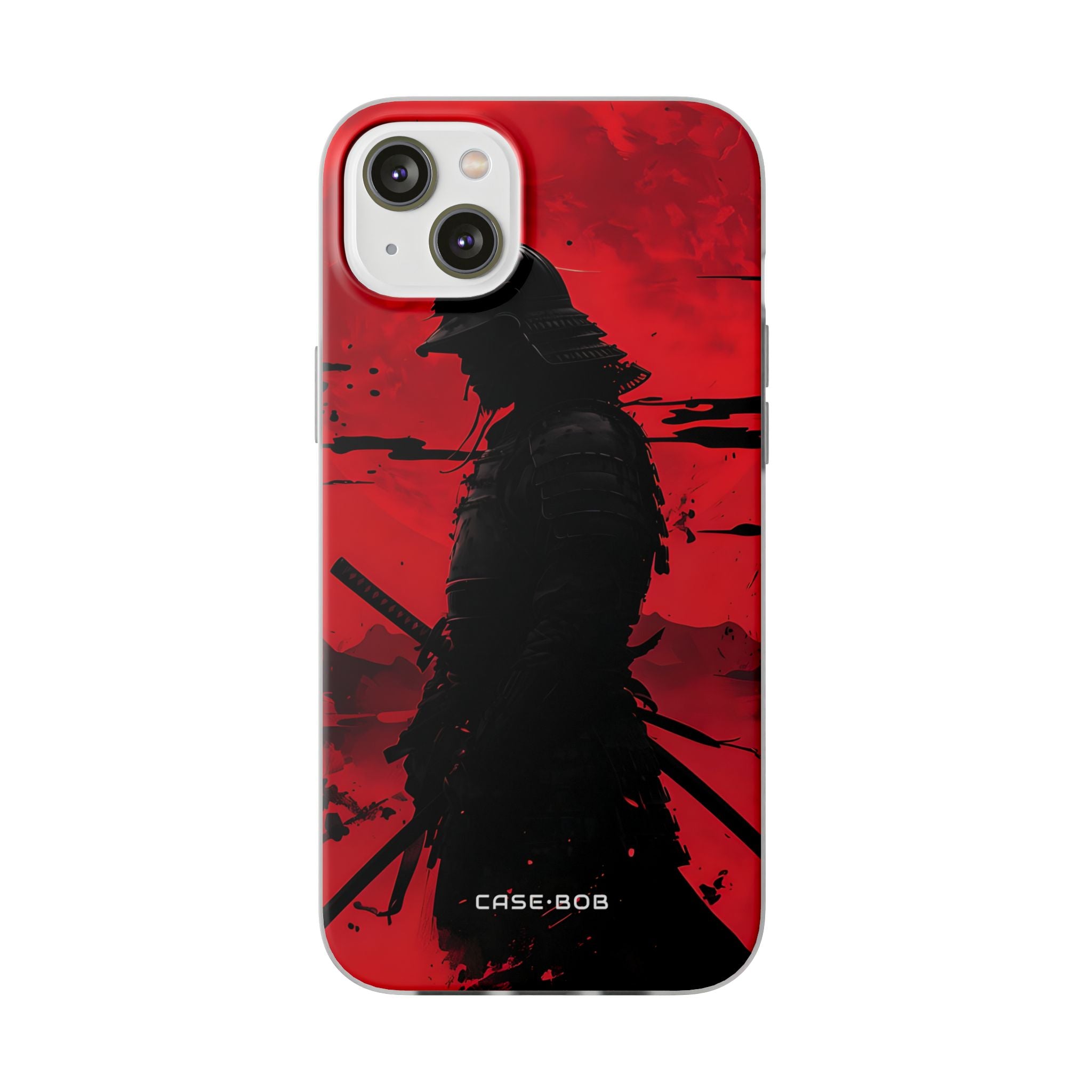 Crimson Samurai iPhone 14 Plus Case - Soft