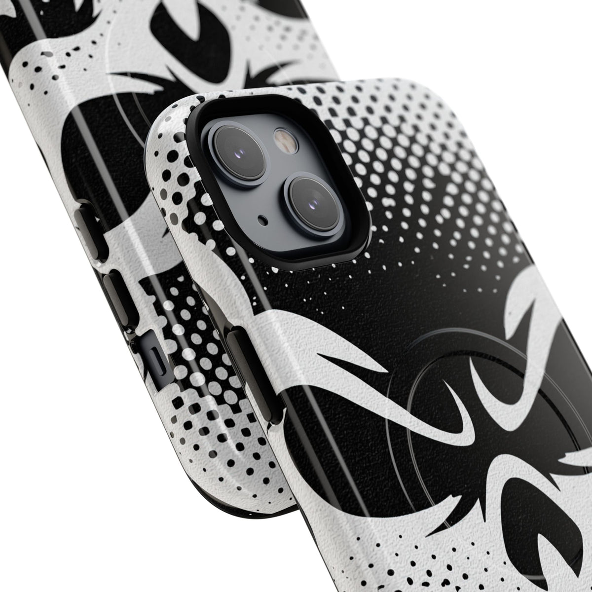 Phantom Halftone · Tough 2.0 Magnetic Phone Case for iPhone · Black