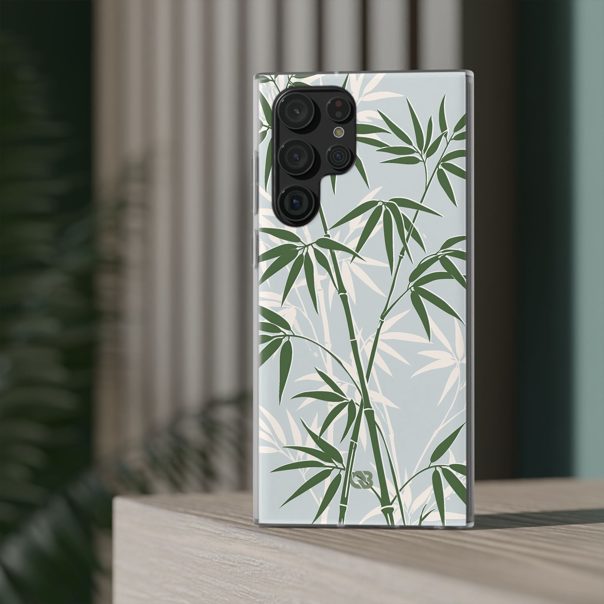 Green Lite Phone Case for Samsung - Kyoto Bamboo Canopy