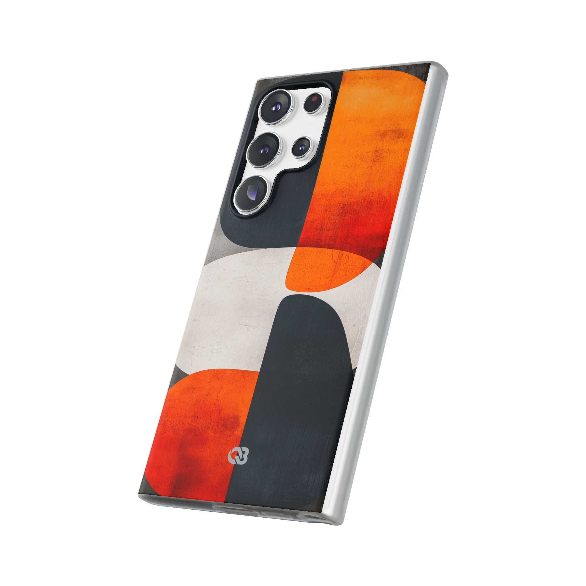 Burnt Amber Flow · Soft Phone Case for Samsung