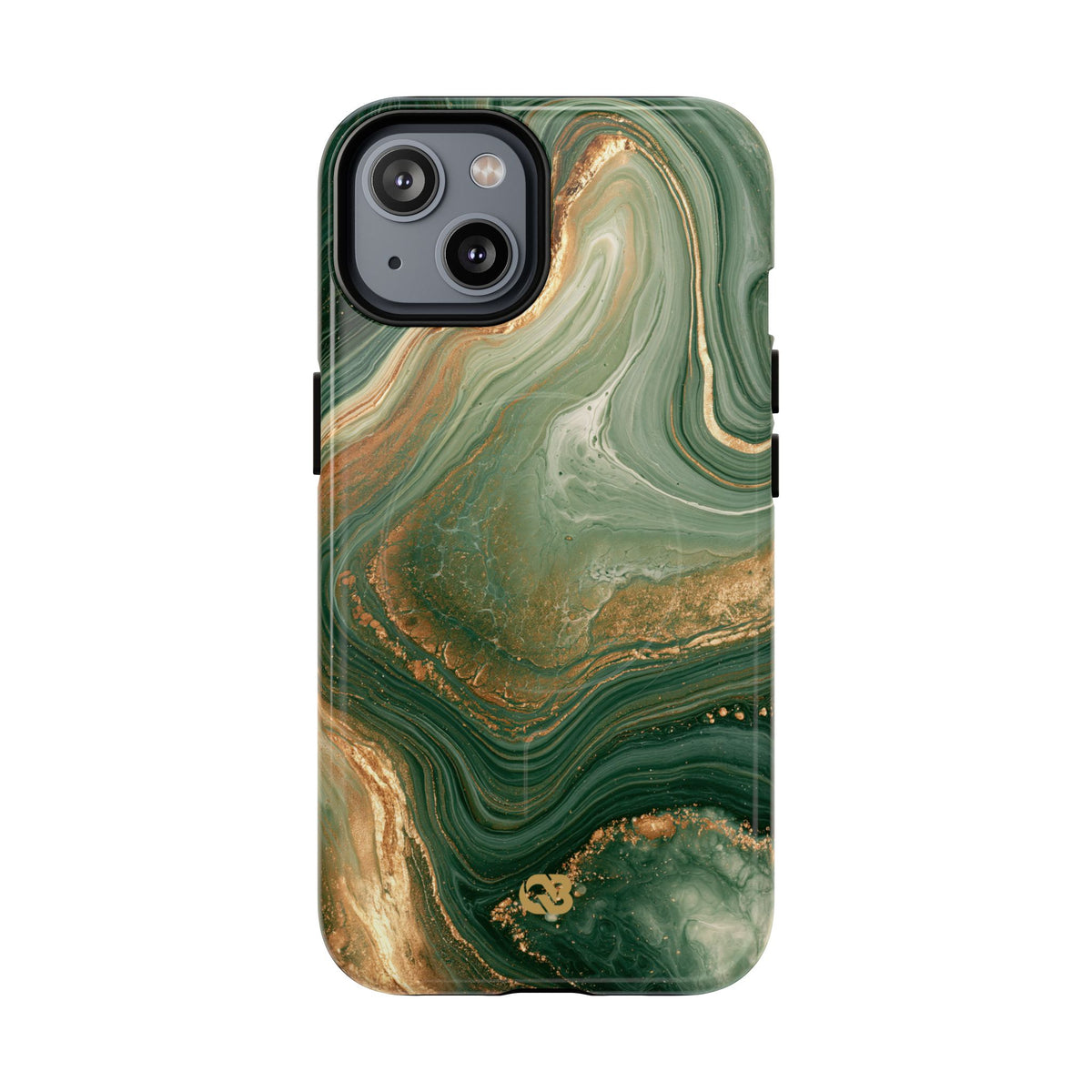 Jade Suminagashi · Tough 2.0 Magnetic Phone Case for iPhone · Green