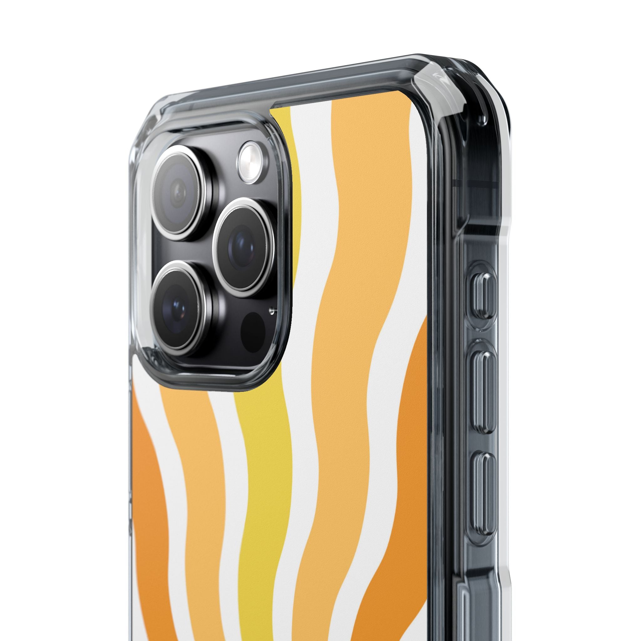 Amber Solar Waves · Impact Phone Case for iPhone · Magsafe