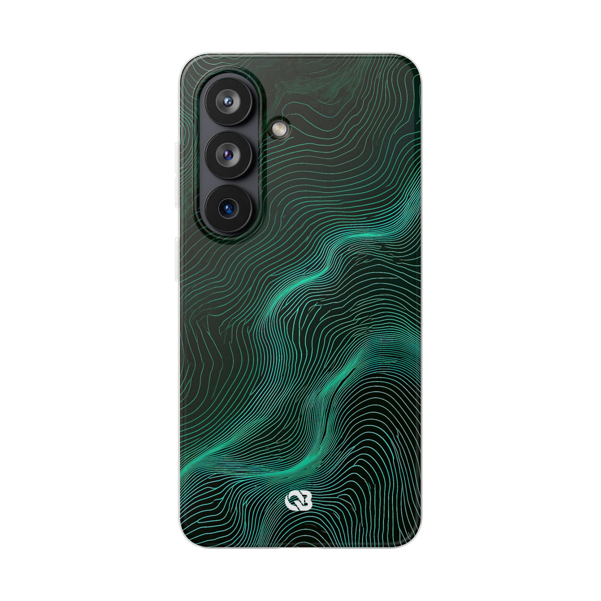 Emerald Topo Ridge · Lite Phone Case for Samsung · Green
