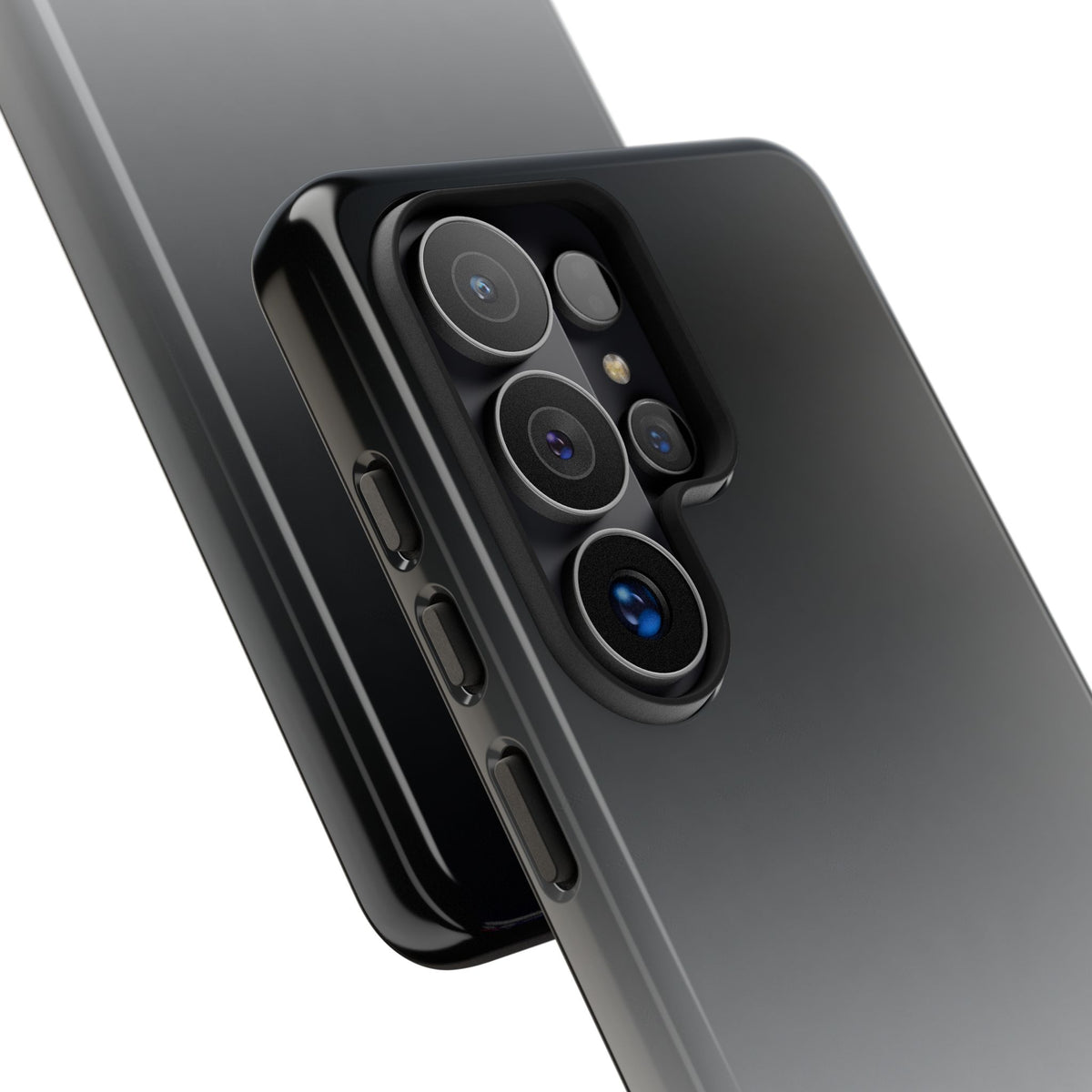 Noir Ombre Fade · Tough Phone Case for Samsung · Black