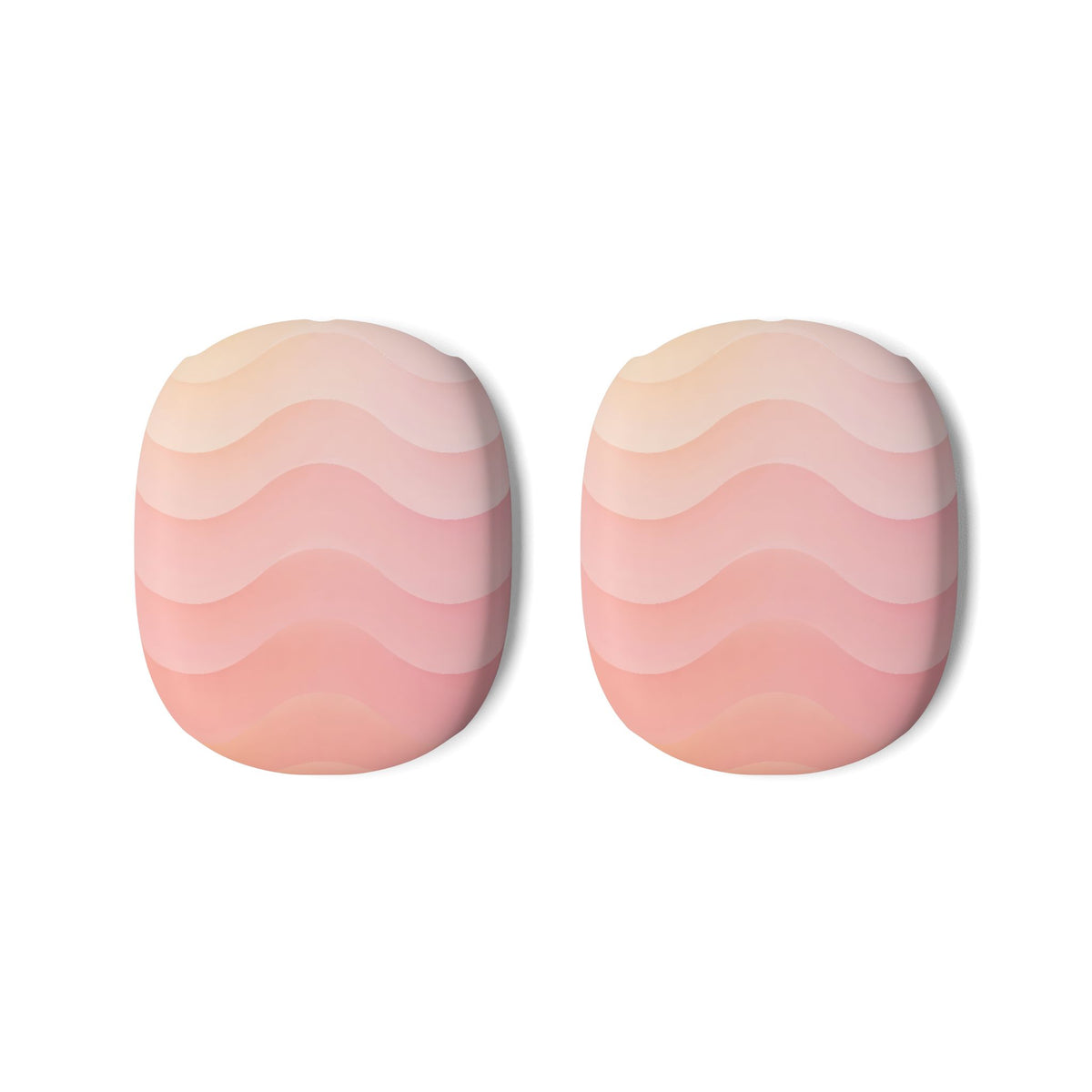 Blush Horizon Waves · Hard Case for AirPods Max · Pink