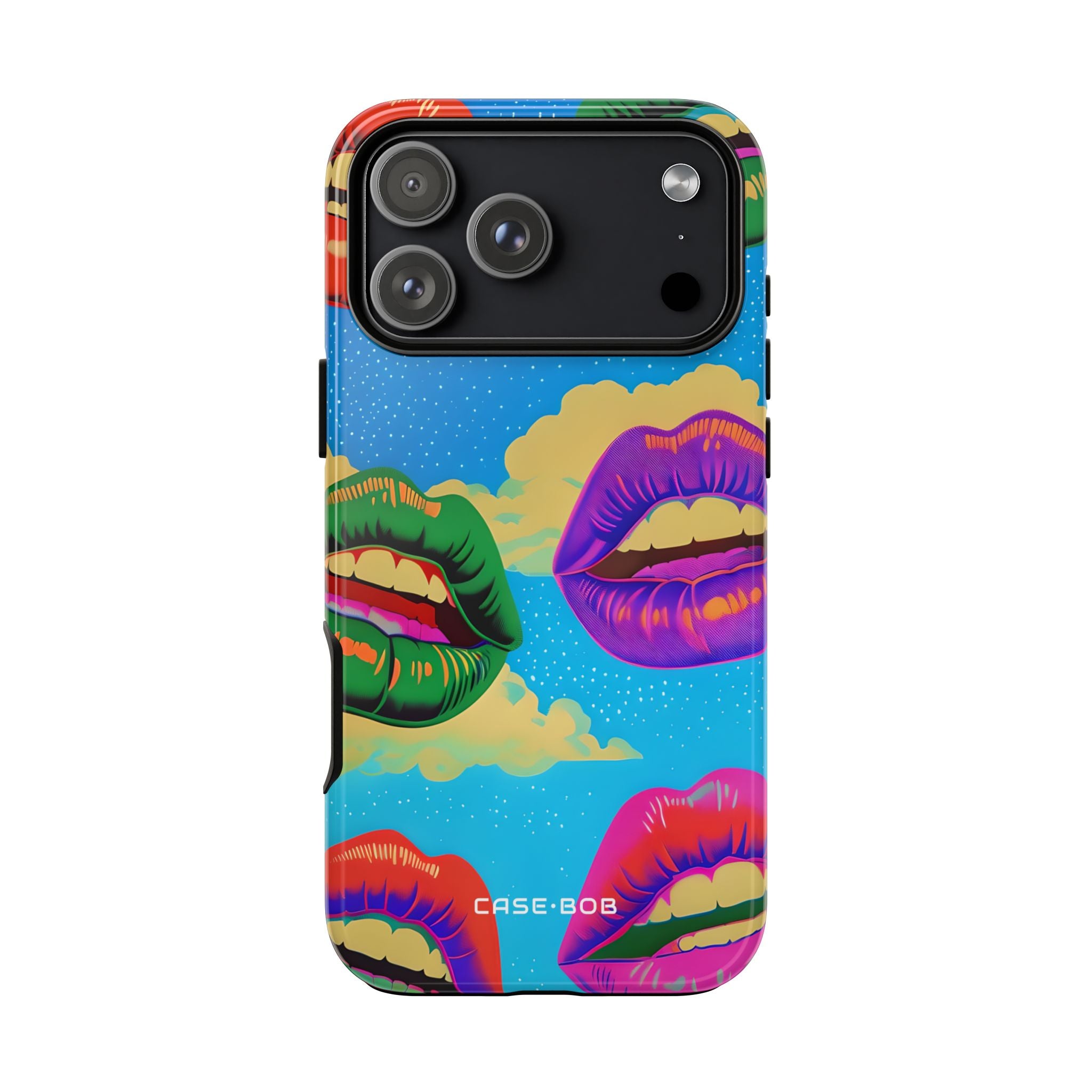 Colorful Lipscape iPhone 17 Pro Max Case - Tough - CASE•BOB