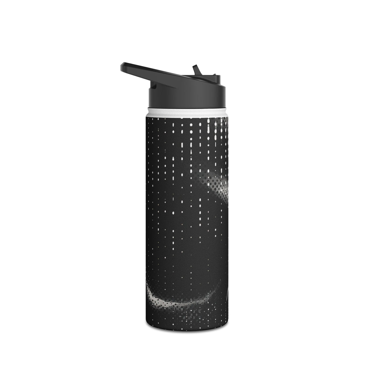 Raster Phantom · Insulated Water Bottle · Black