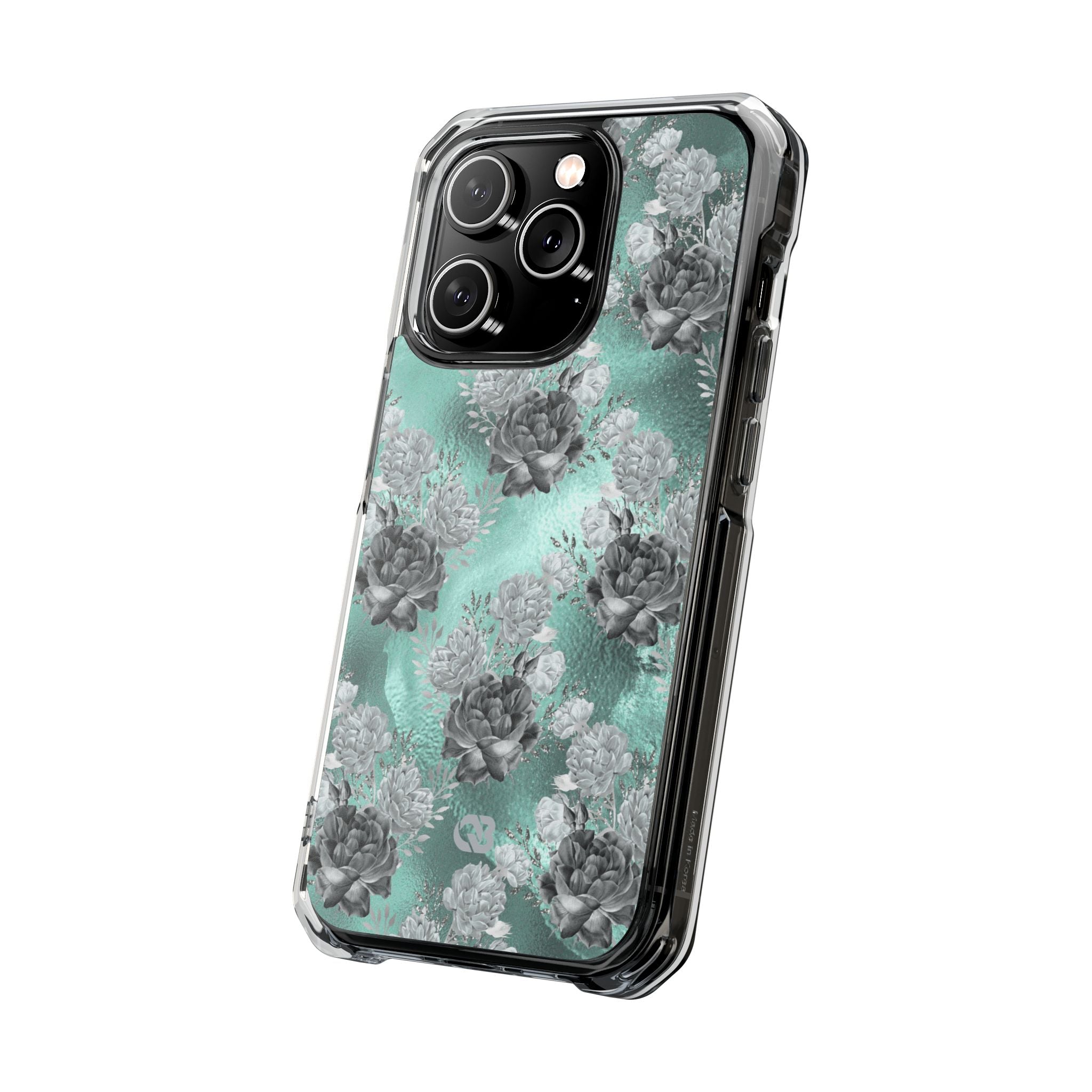 Frost Mint Floral · Impact Magsafe