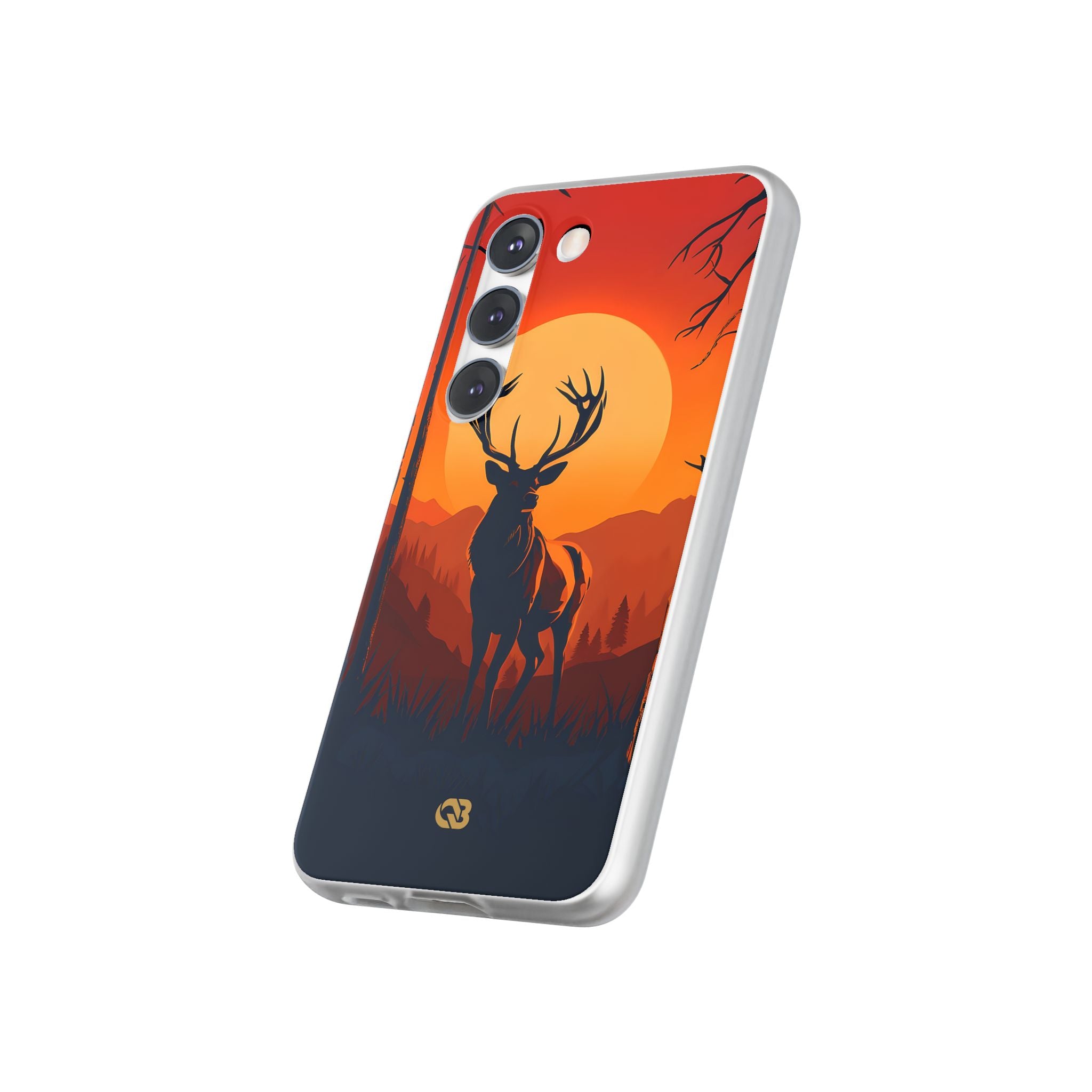Amber Ridge Stag · Soft Phone Case for Samsung
