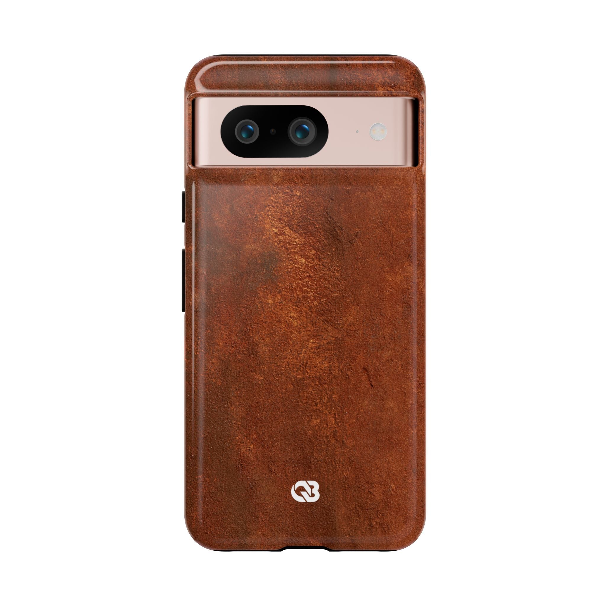 Orange Tough Phone Case for Google Pixel - Oxidized Iron Crust
