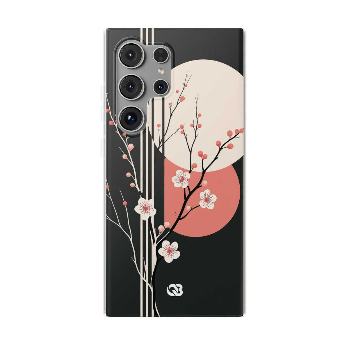 Nocturne Sakura Branch · Lite Phone Case for Samsung · Black