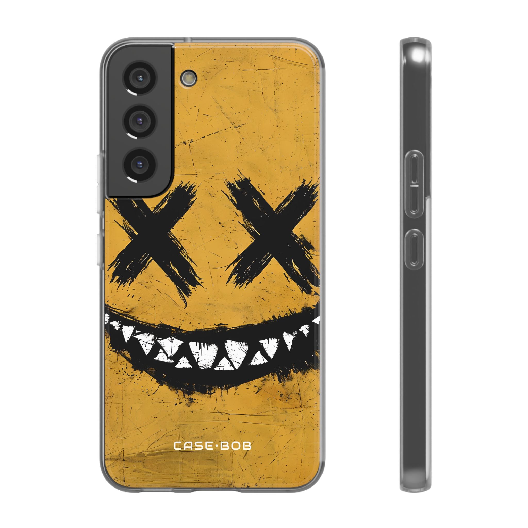 Jagged Smile Yellow Samsung S22 - Soft