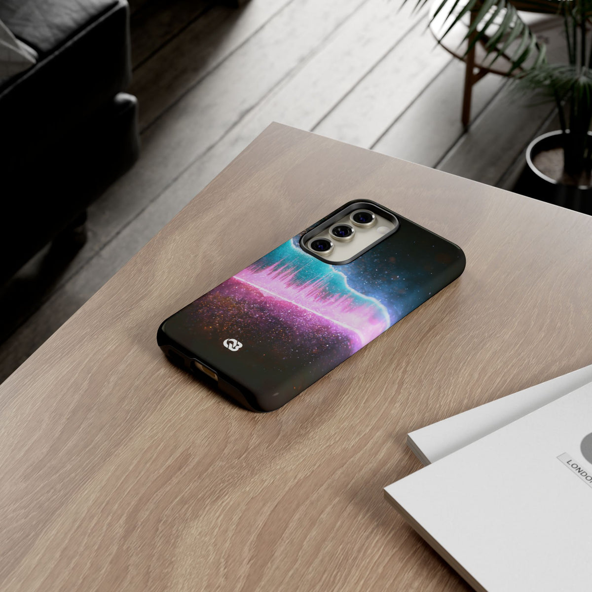 Digital Frequency · Tough Phone Case for Samsung · Pink