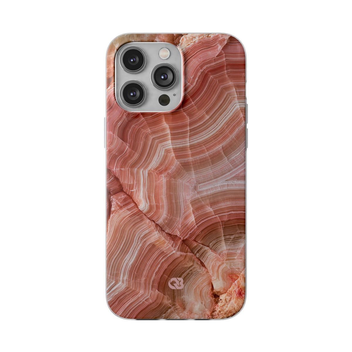Blushing Rose Strata · Lite Phone Case for iPhone · Pink
