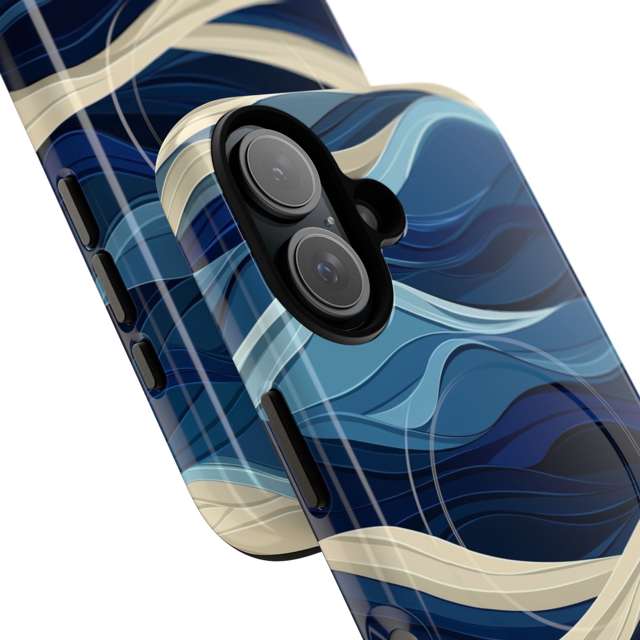 Cobalt Coast Layers · Tough+ Phone Case for iPhone · Magsafe