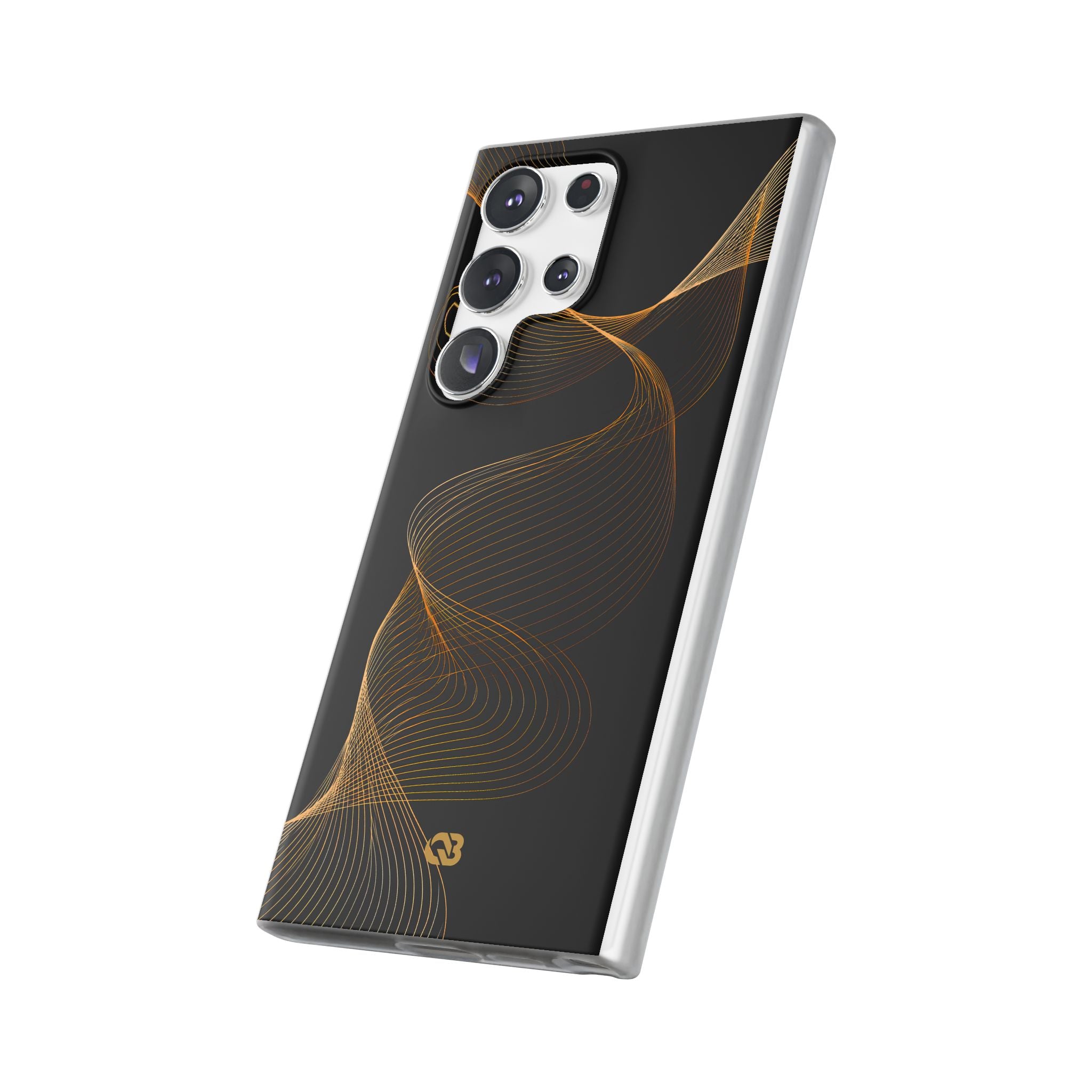 Gold Lite Phone Case for Samsung - Burnished Bronze Helix