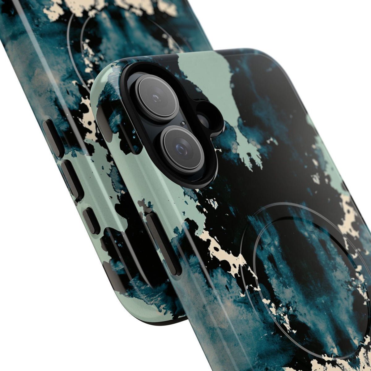 Rorschach Ink Void · Tough 2.0 Magnetic Phone Case for iPhone · Black