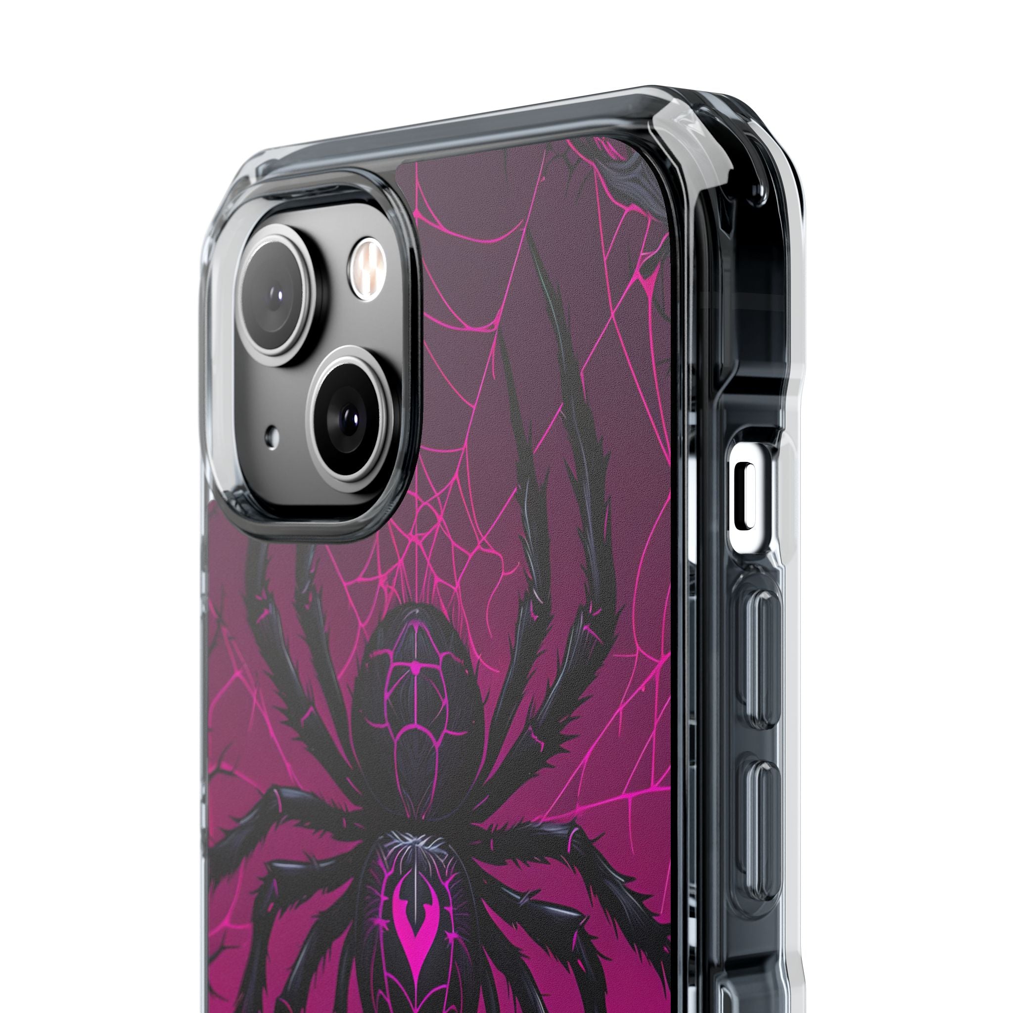 Obsidian Neon Widow · Impact Handyhülle für iPhone · Magsafe