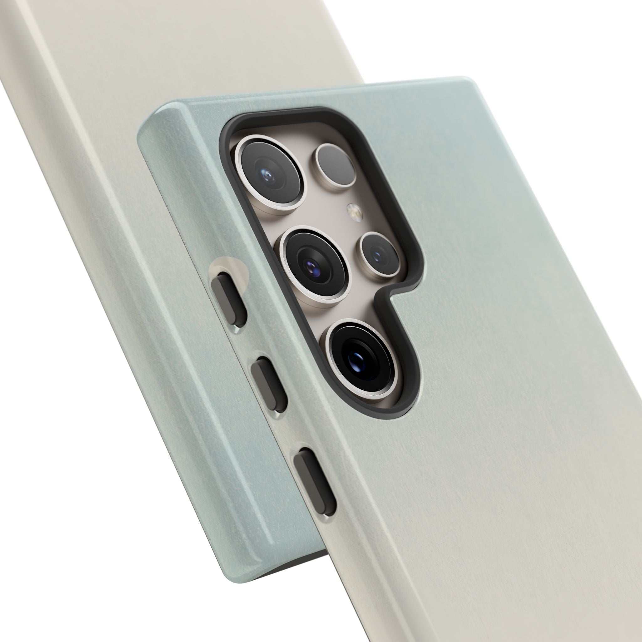 Blue Tough Phone Case for Samsung - Mist Valley Pagoda