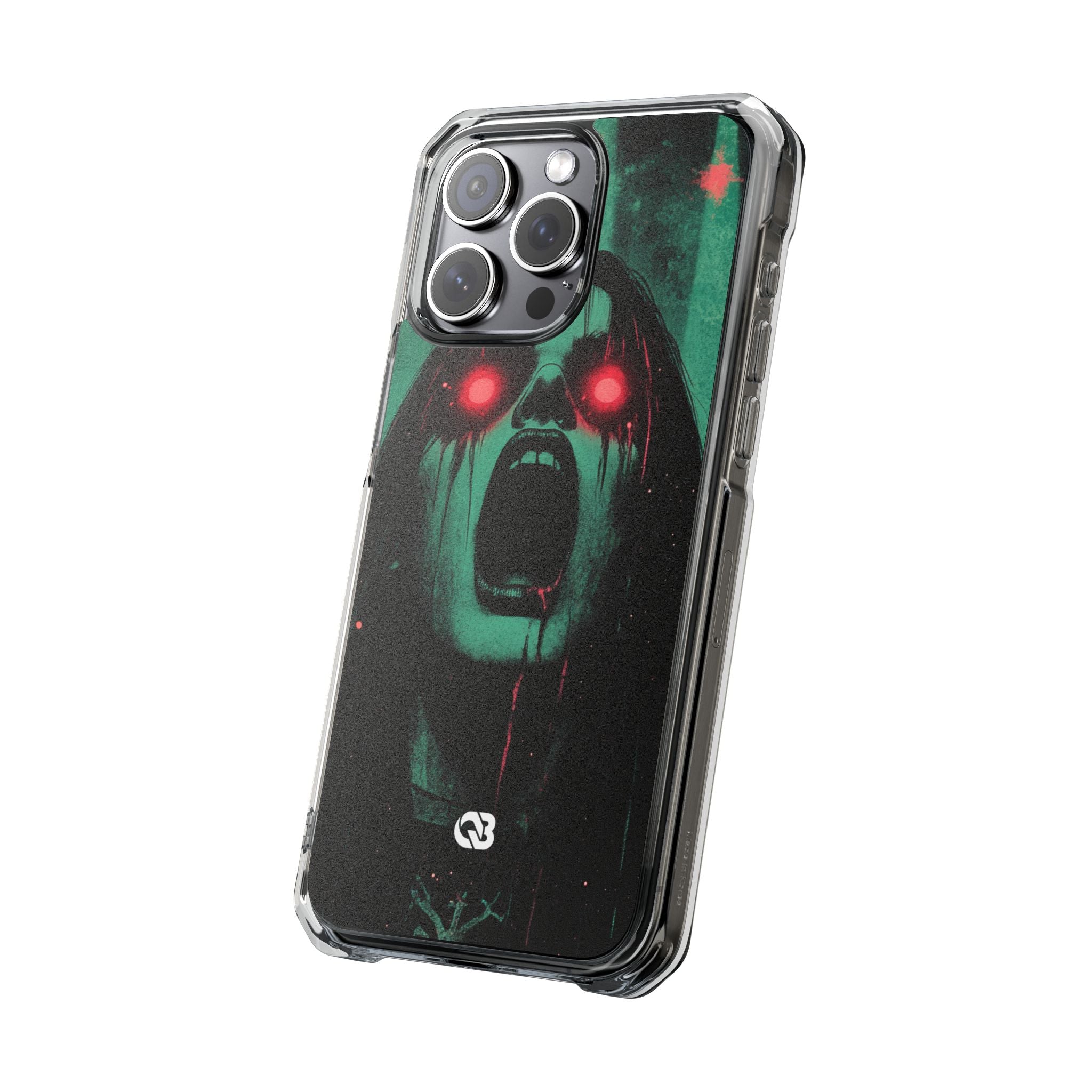Crimson Emerald Scream · Impact Phone Case for iPhone · Magsafe