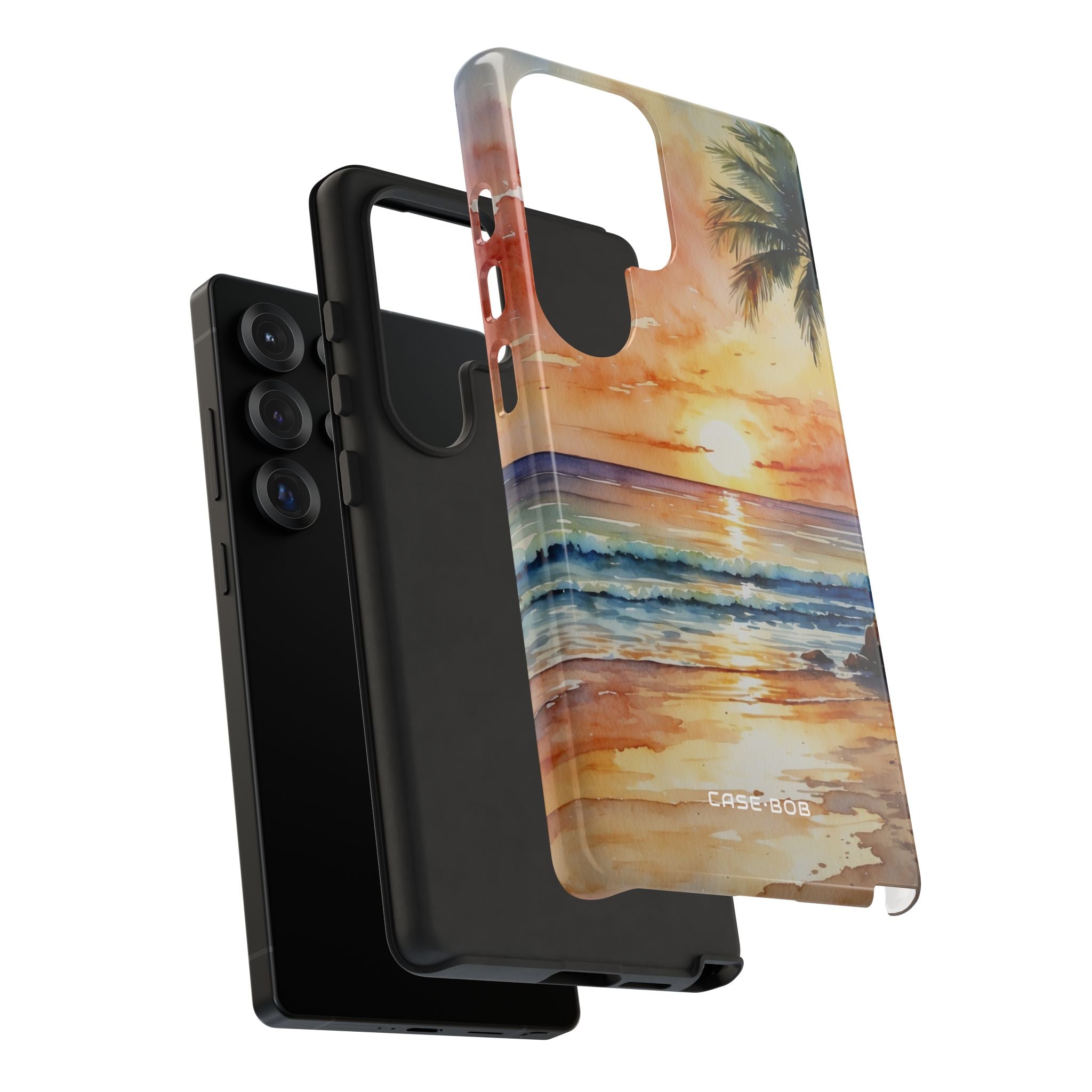 Sunset Palm Samsung S25 Ultra Case - Tough