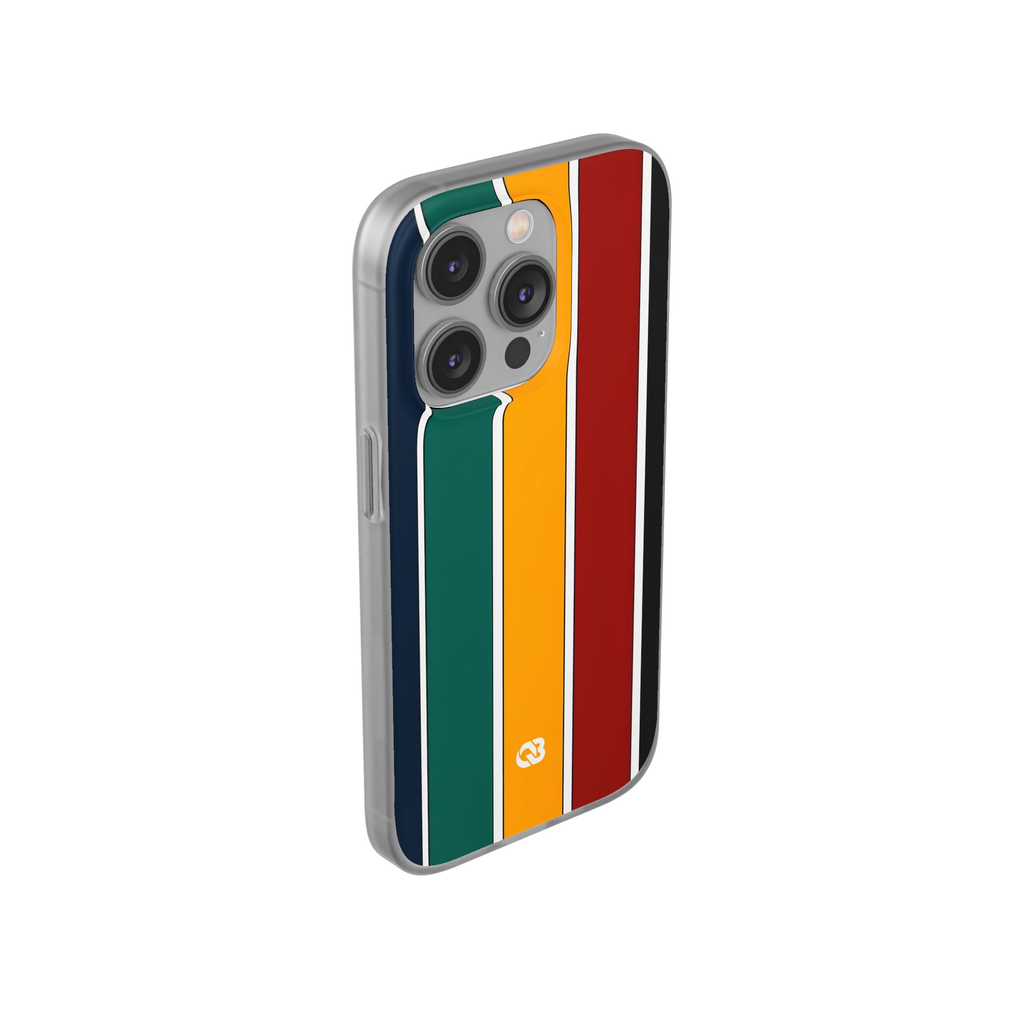 Retro Racing Bars · Soft Phone Case for iPhone