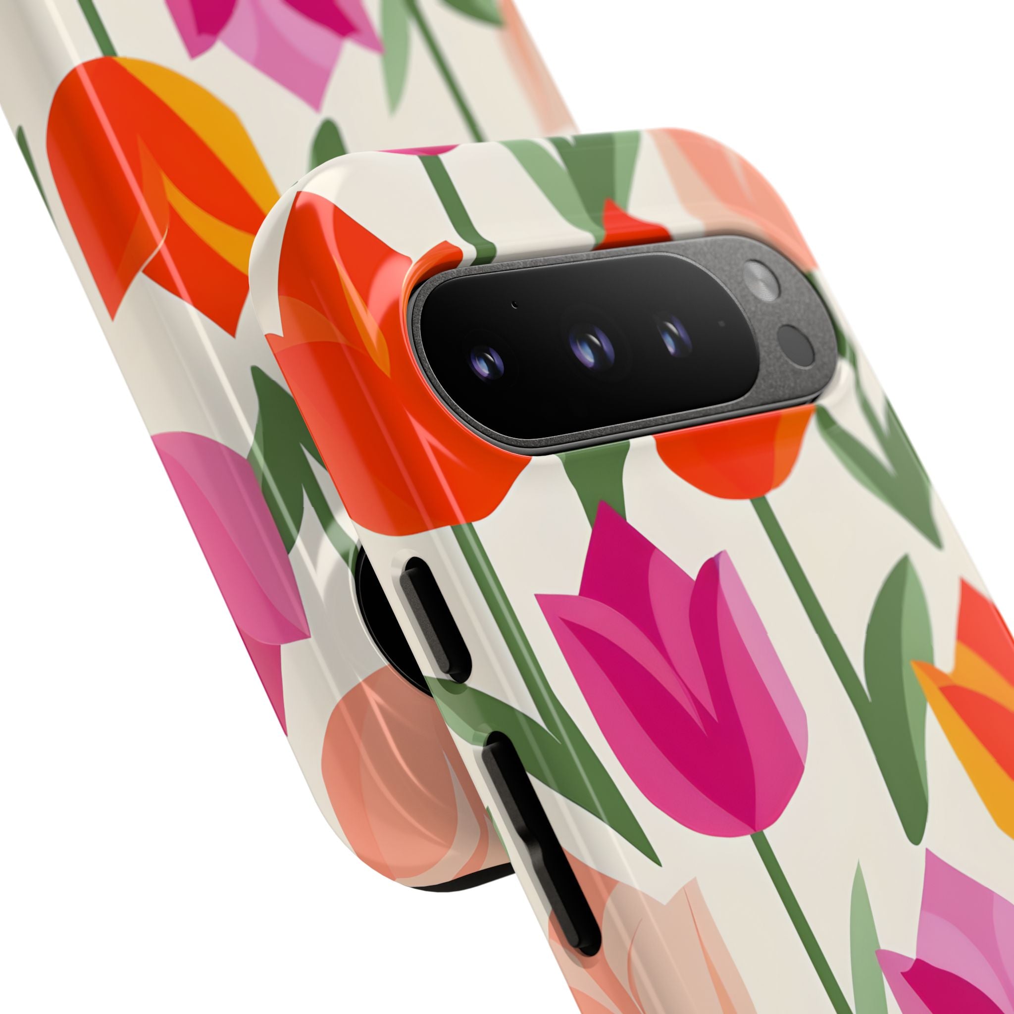 Vibrant Petal Grid · Tough Phone Case for Google Pixel