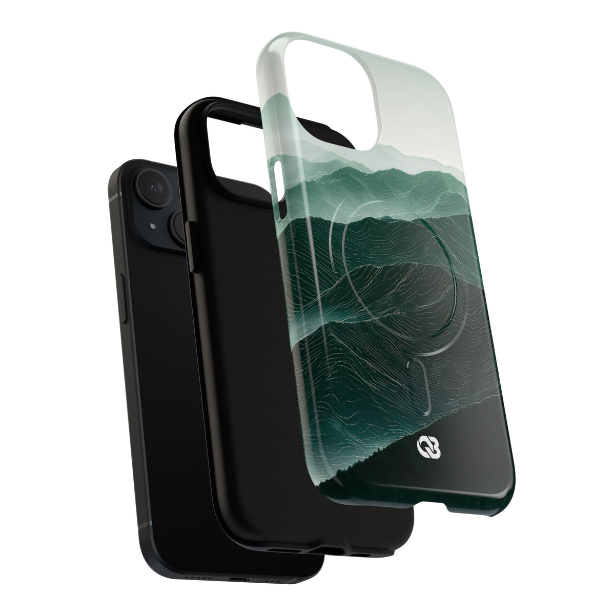 Alpine Mist · Tough 2.0 Magnetic Phone Case for iPhone · Green