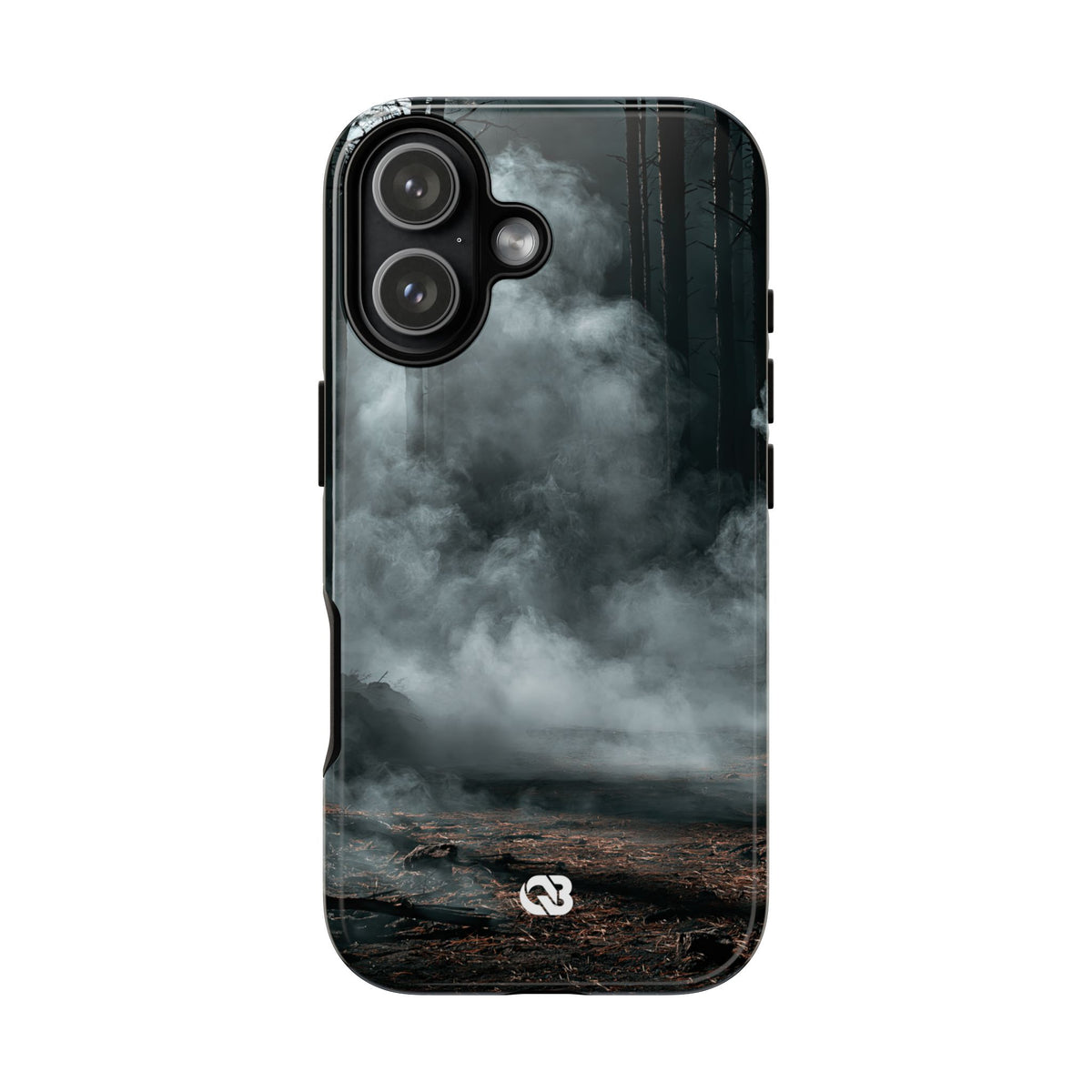 Shadowed Pine Mist · Tough Phone Case for iPhone · Black
