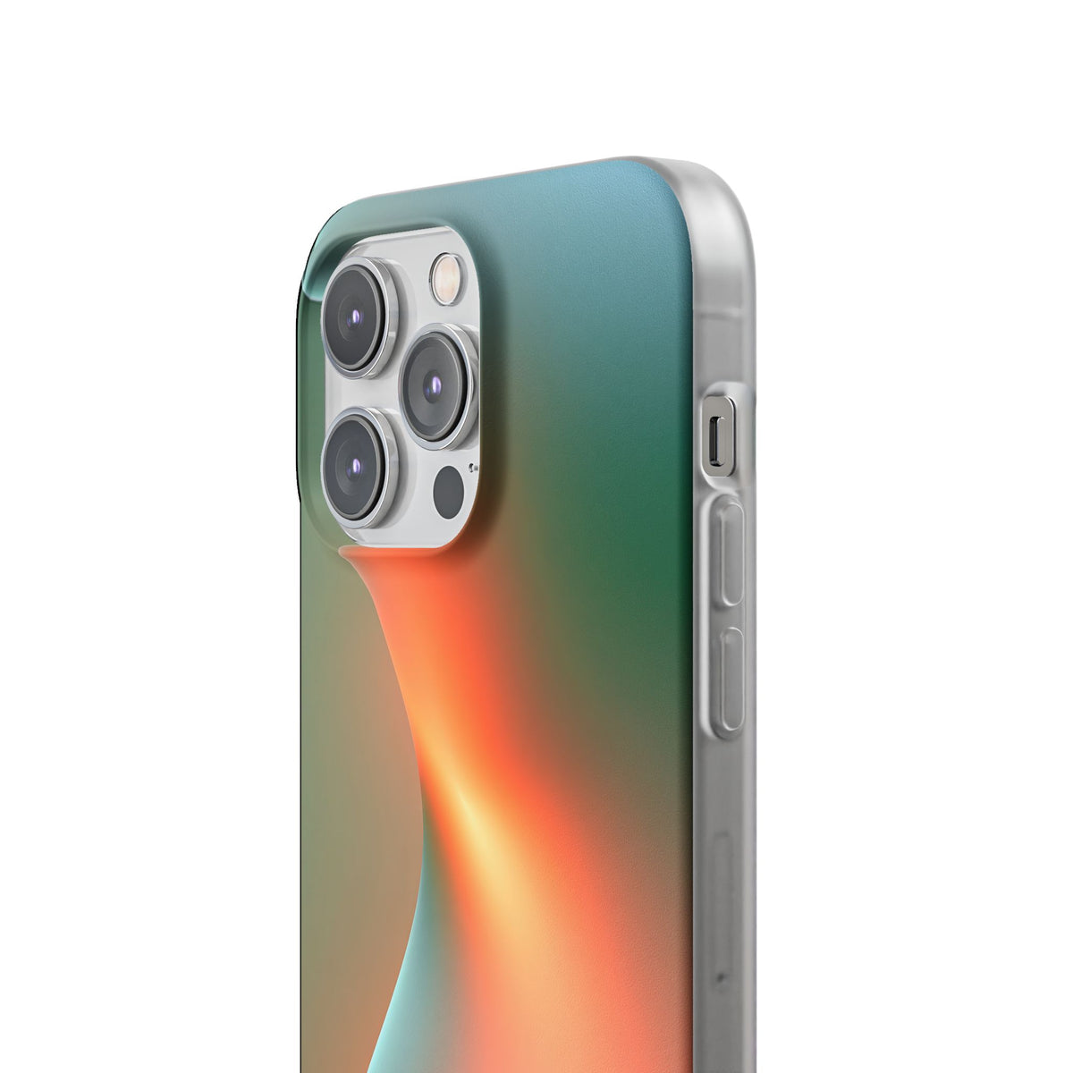 Radiant Contour · Lite Phone Case for iPhone · Orange