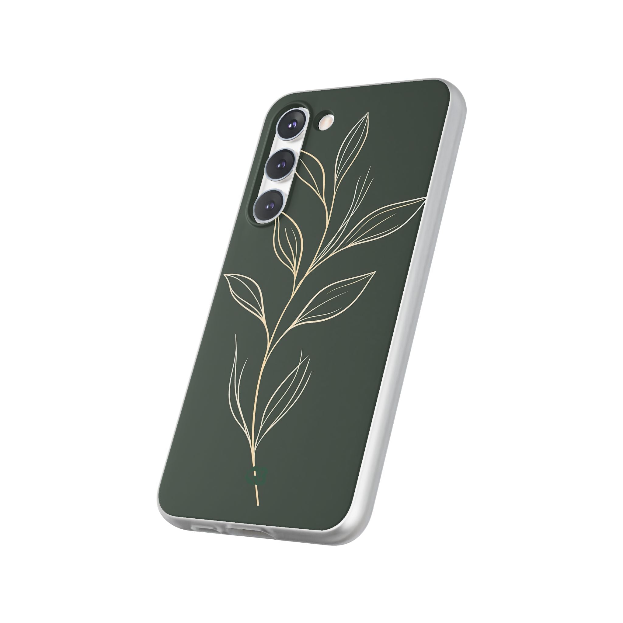 Green Lite Phone Case for Samsung - Deep Moss Willow