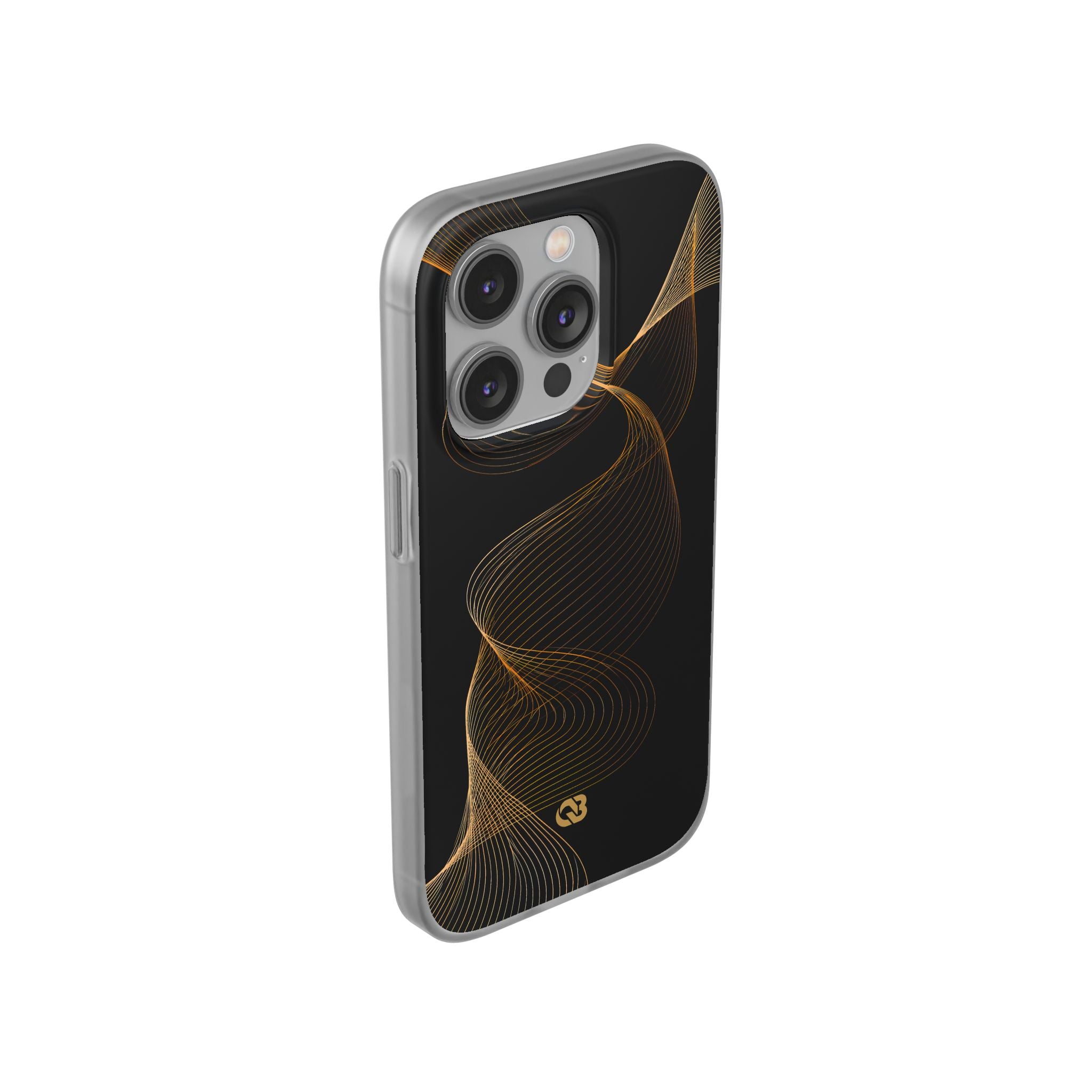 Gold Lite Phone Case for iPhone - Burnished Bronze Helix