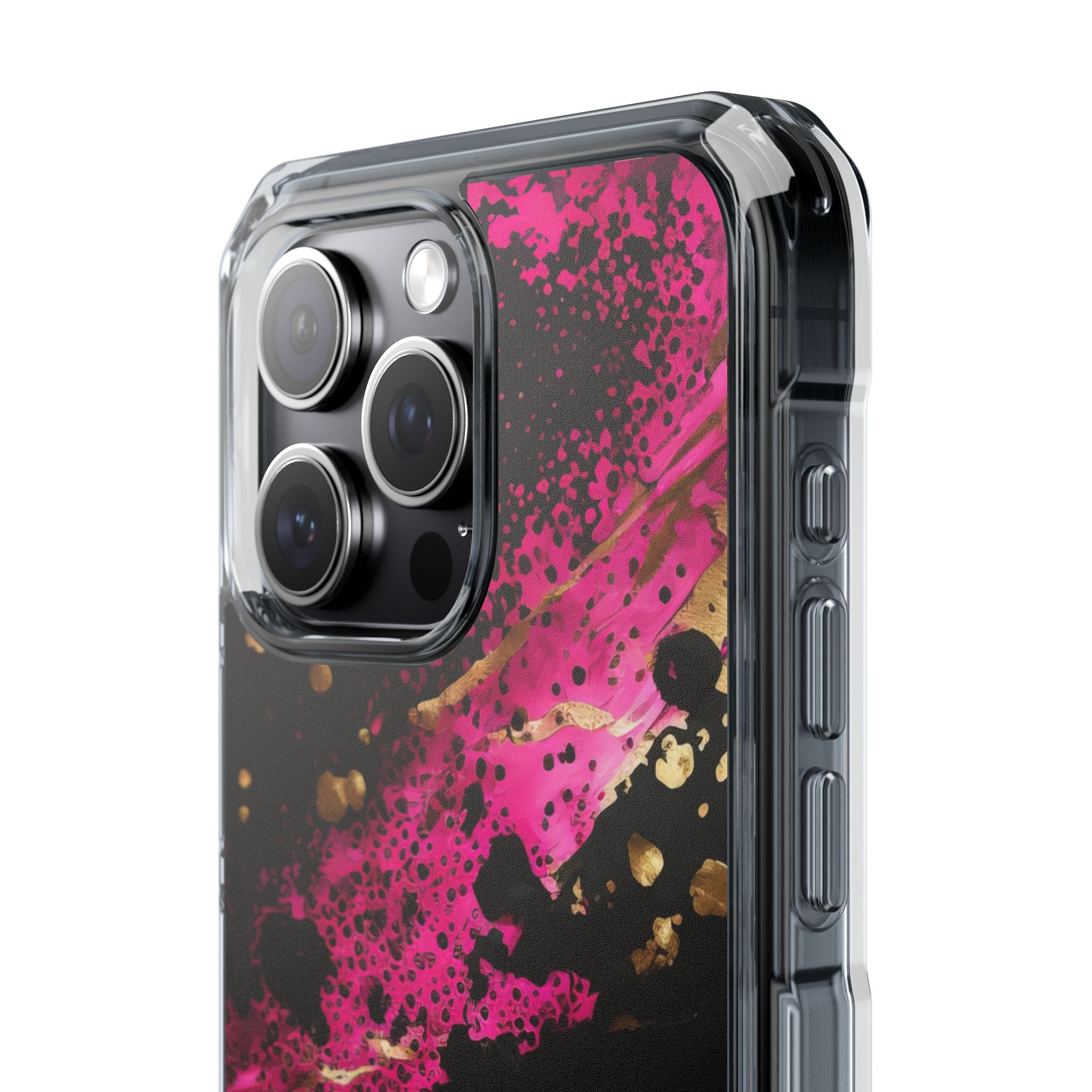 Magenta Liquid Gold · Impact Capa para iPhone · Magsafe