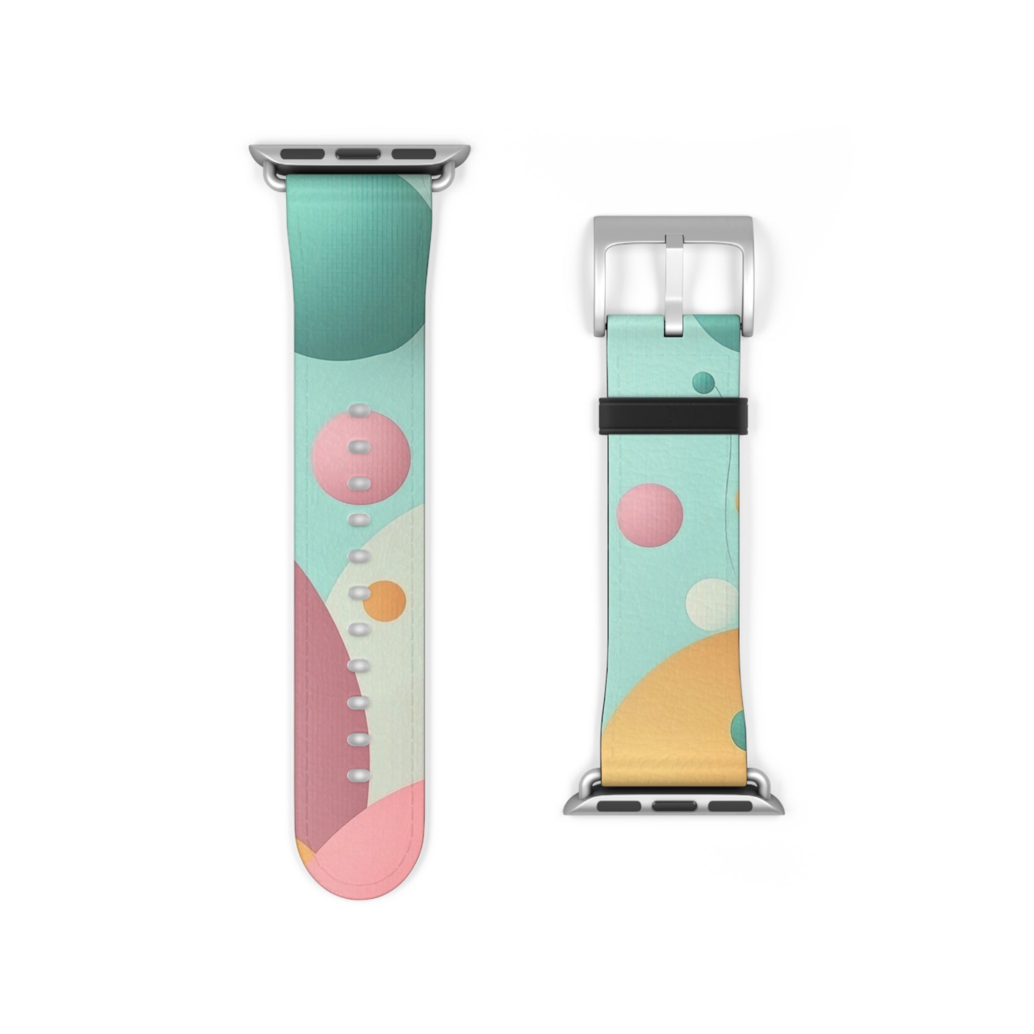 Pastel Circles Flow - Watch Band