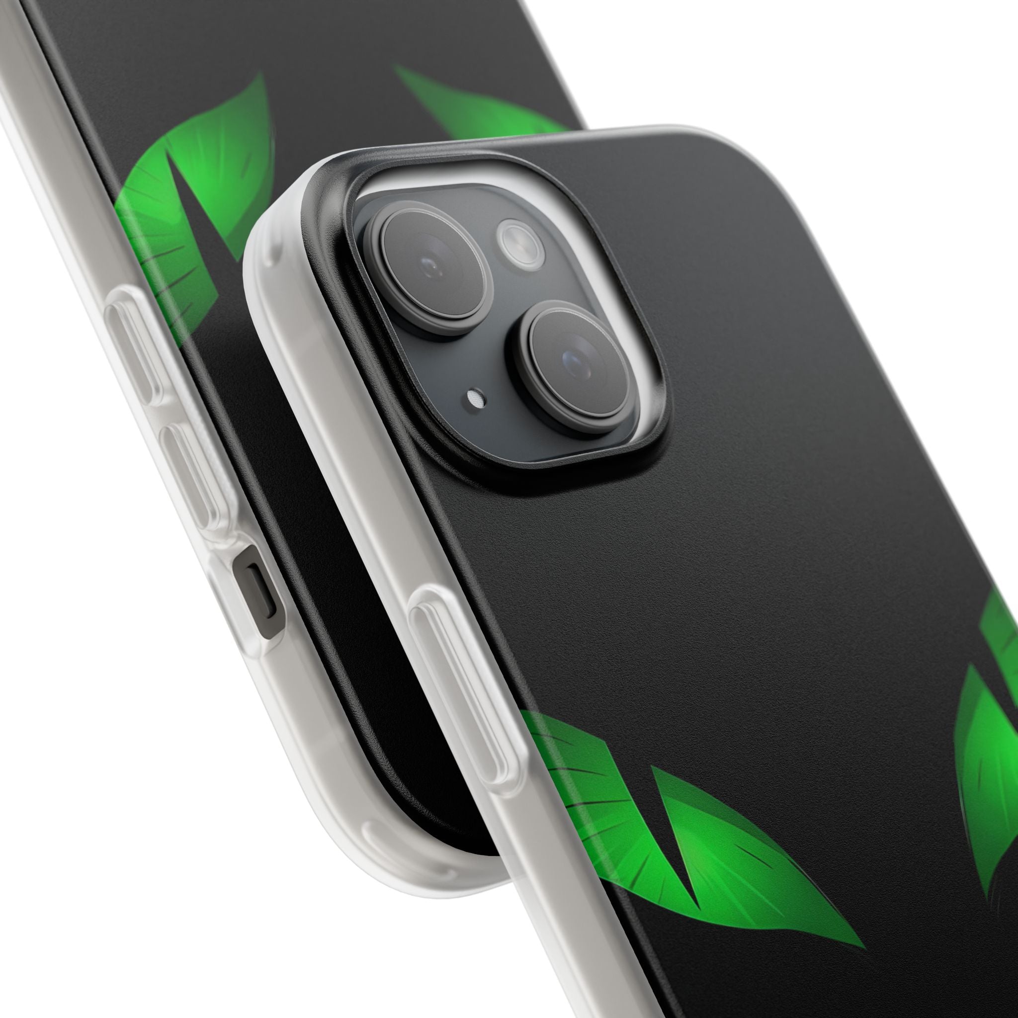 Emerald Gaze iPhone 15 Case - Soft