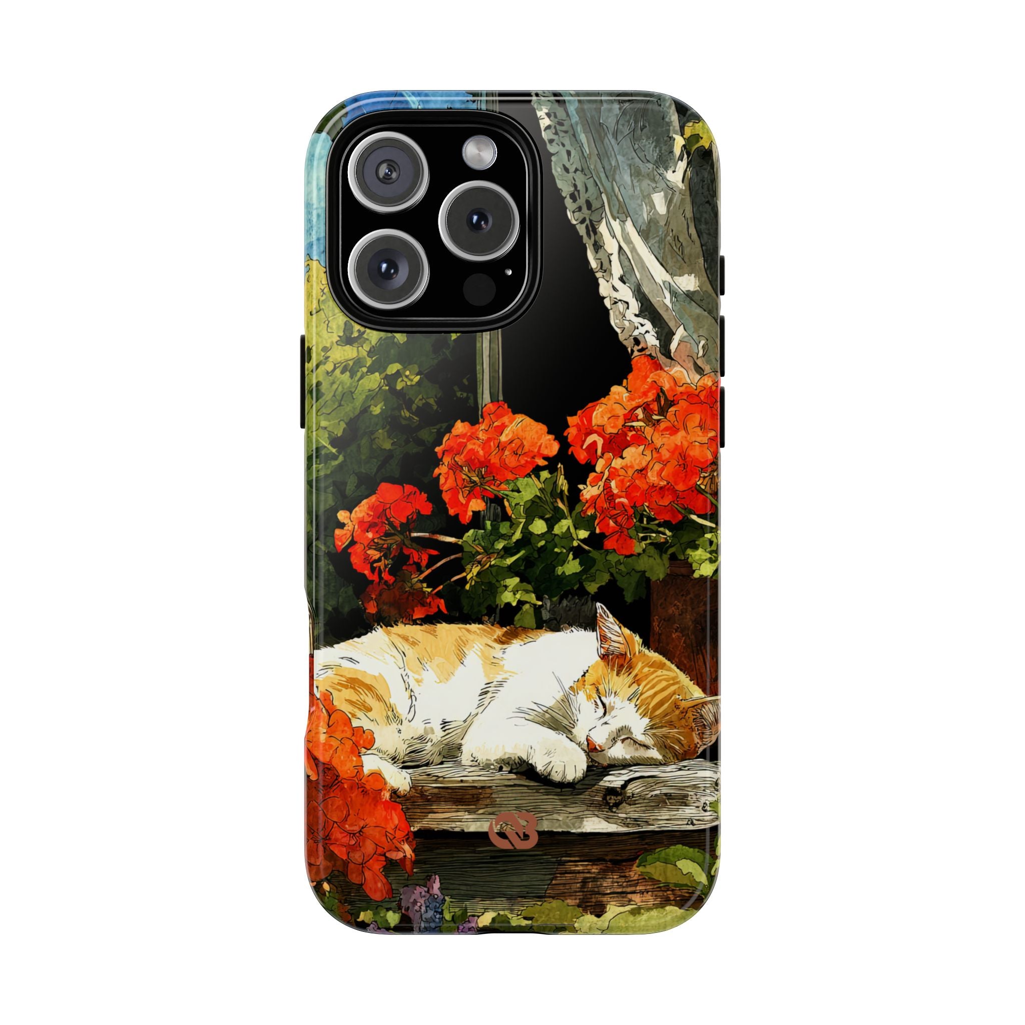 Sleeping Ginger Bloom · Tough Phone Case for iPhone