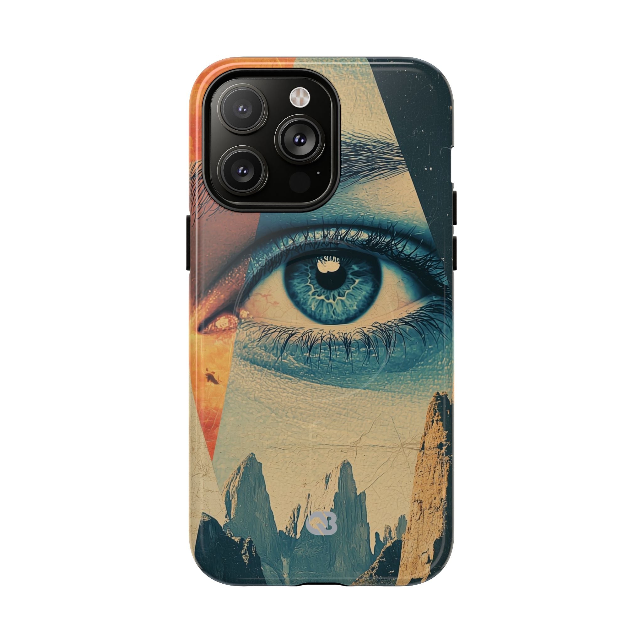 Fragmented Peak Gaze · Tough+ Phone Case for iPhone · Magsafe