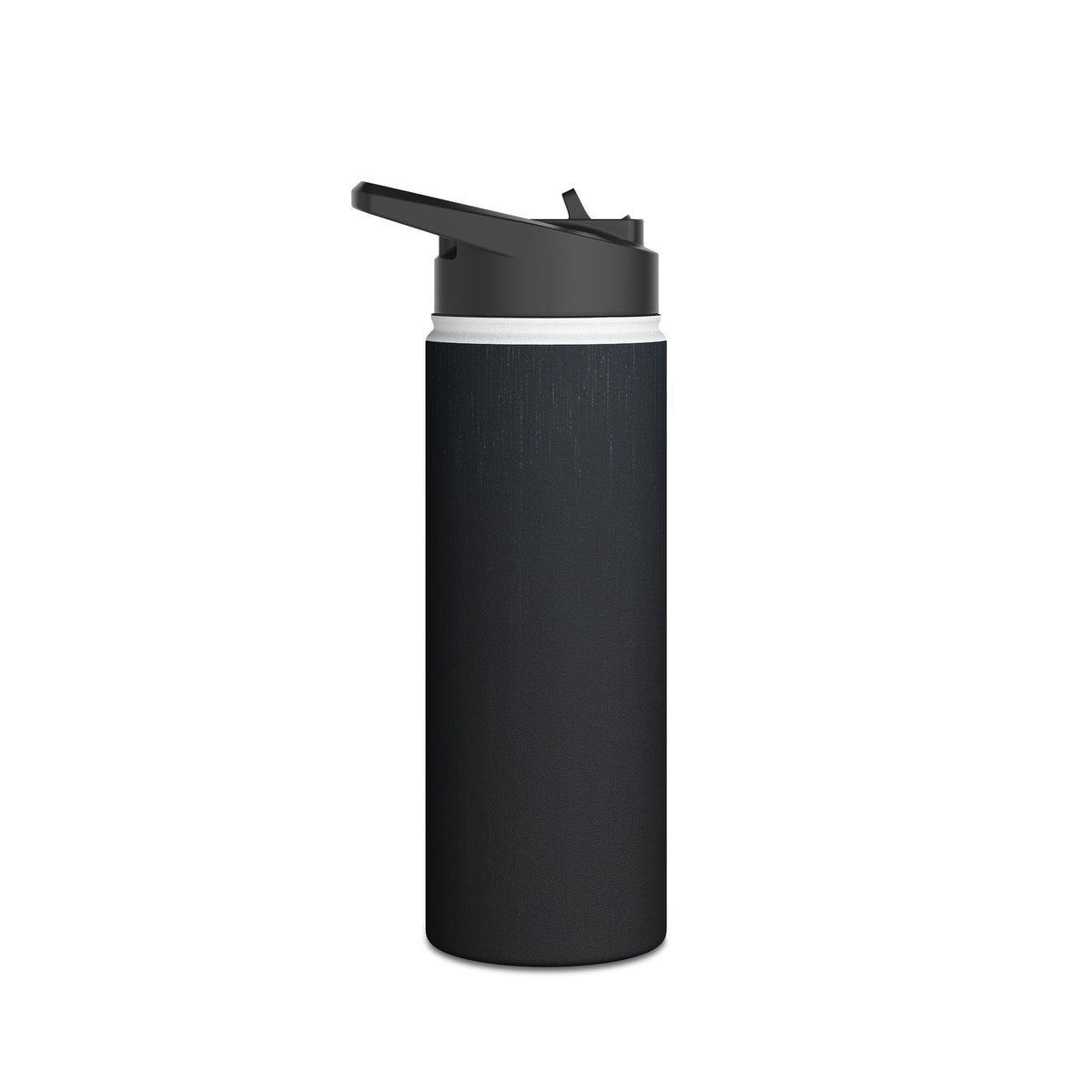 Brushed Obsidian Steel · Insulated Water Bottle · Black