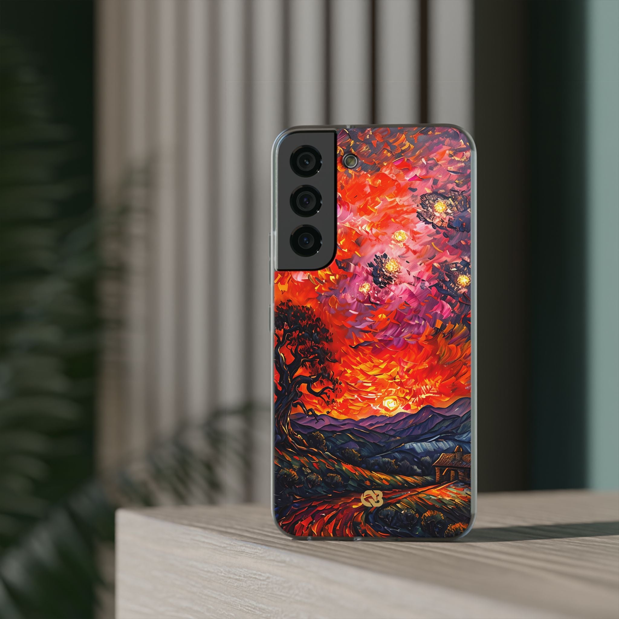 Molten Sky Tree · Soft Handyhülle für Samsung