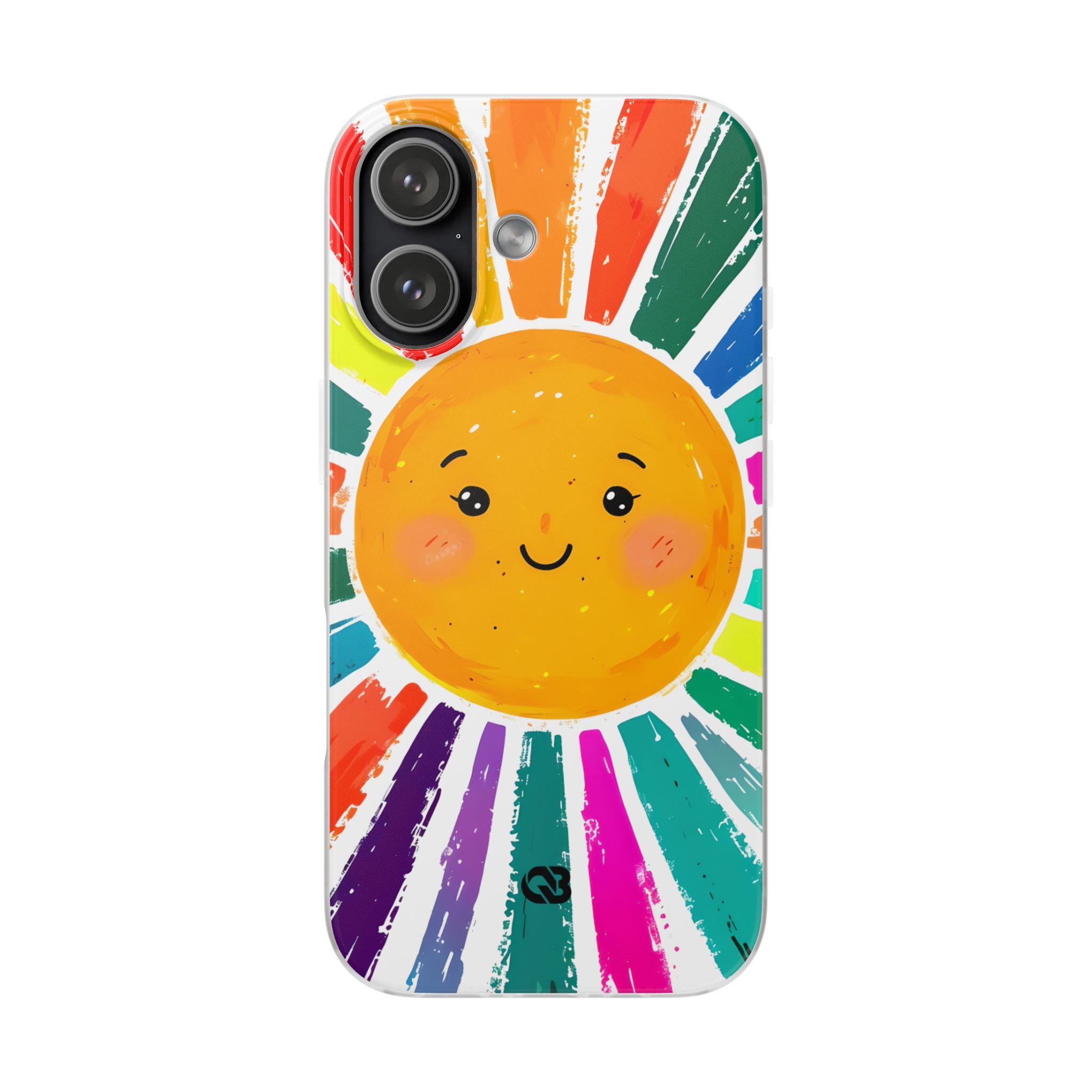 Vibrant Solar Smile · Soft Phone Case for iPhone