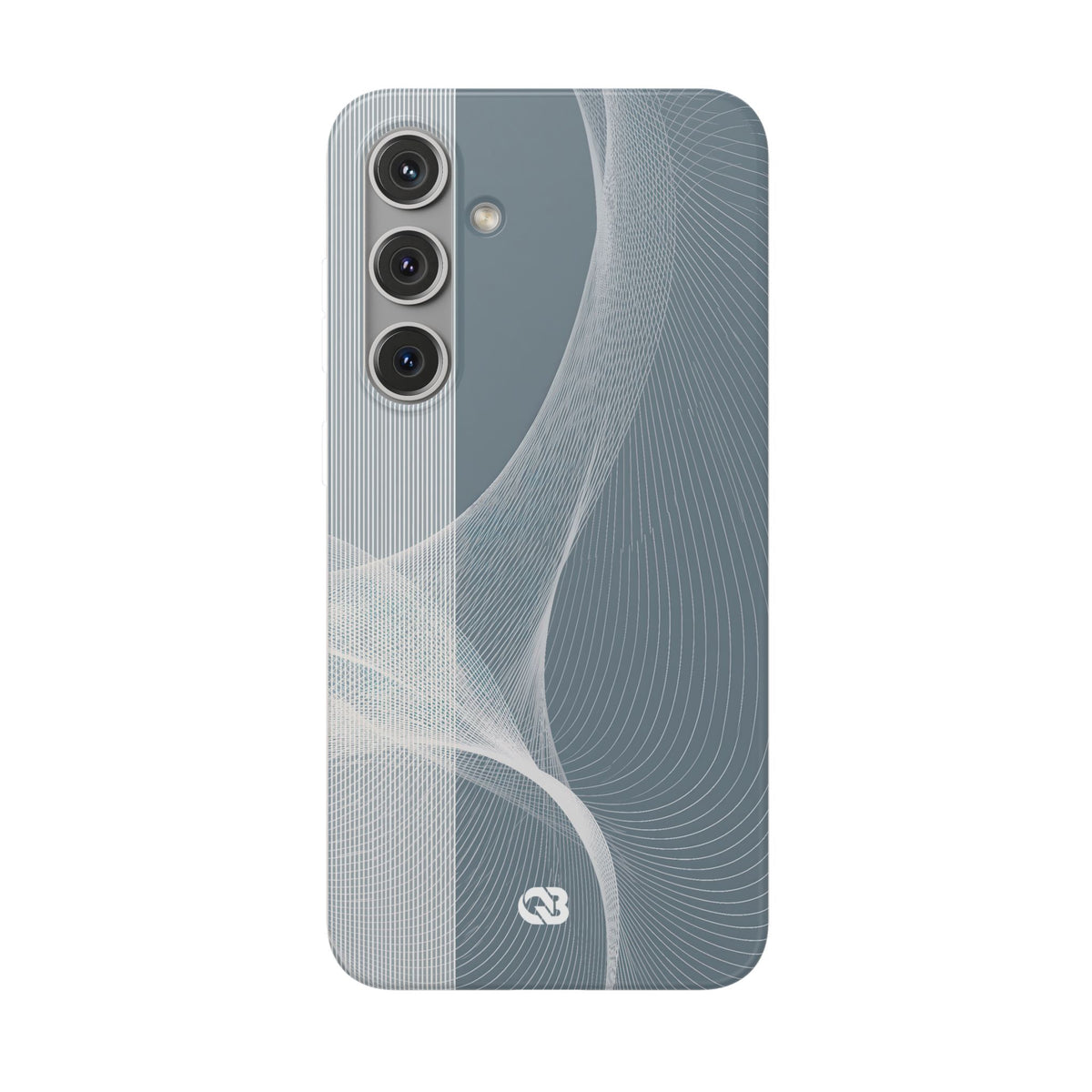 Grey Lite Phone Case for Samsung - Slate Mesh Horizon