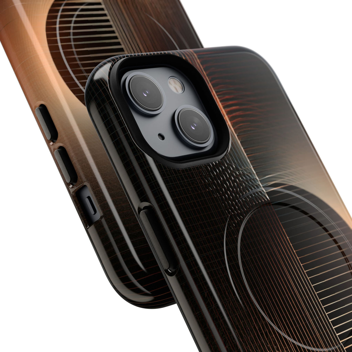 Amber Meridian · Tough 2.0 Magnetic Phone Case for iPhone · Black
