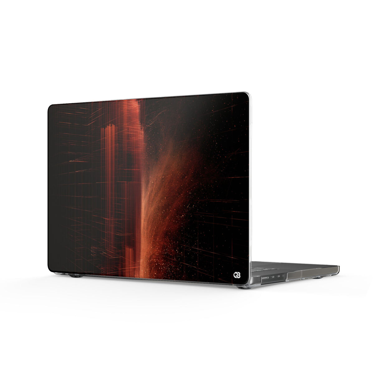 Luminous Monolith · Clear Hard Case for MacBook · Black