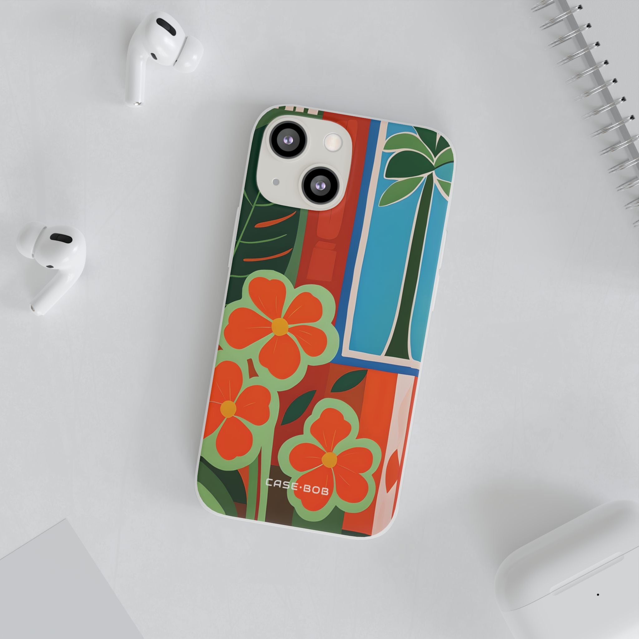 Orange Blossom Burst iPhone 13 mini Case - Soft