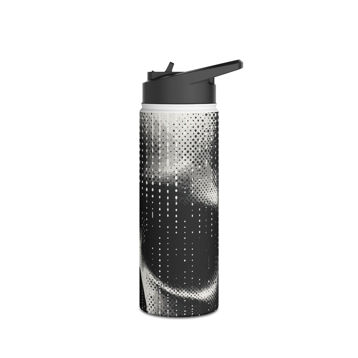 Raster Phantom · Insulated Water Bottle · Black
