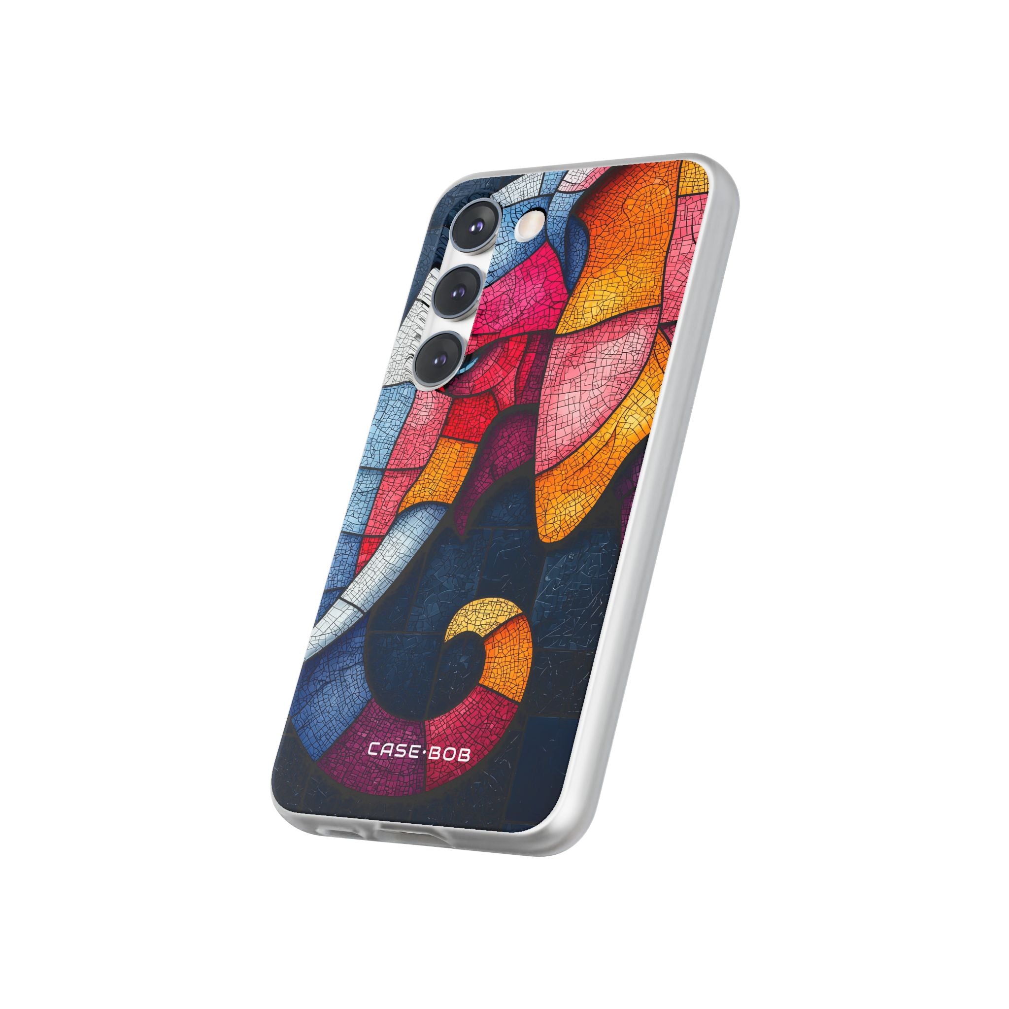 Elephant Mosaic Samsung S23 Case - Soft