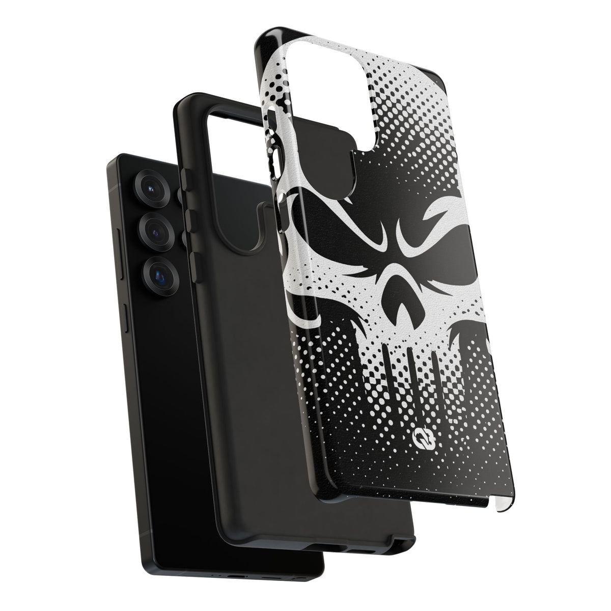 Phantom Halftone · Tough Phone Case for Samsung · Black