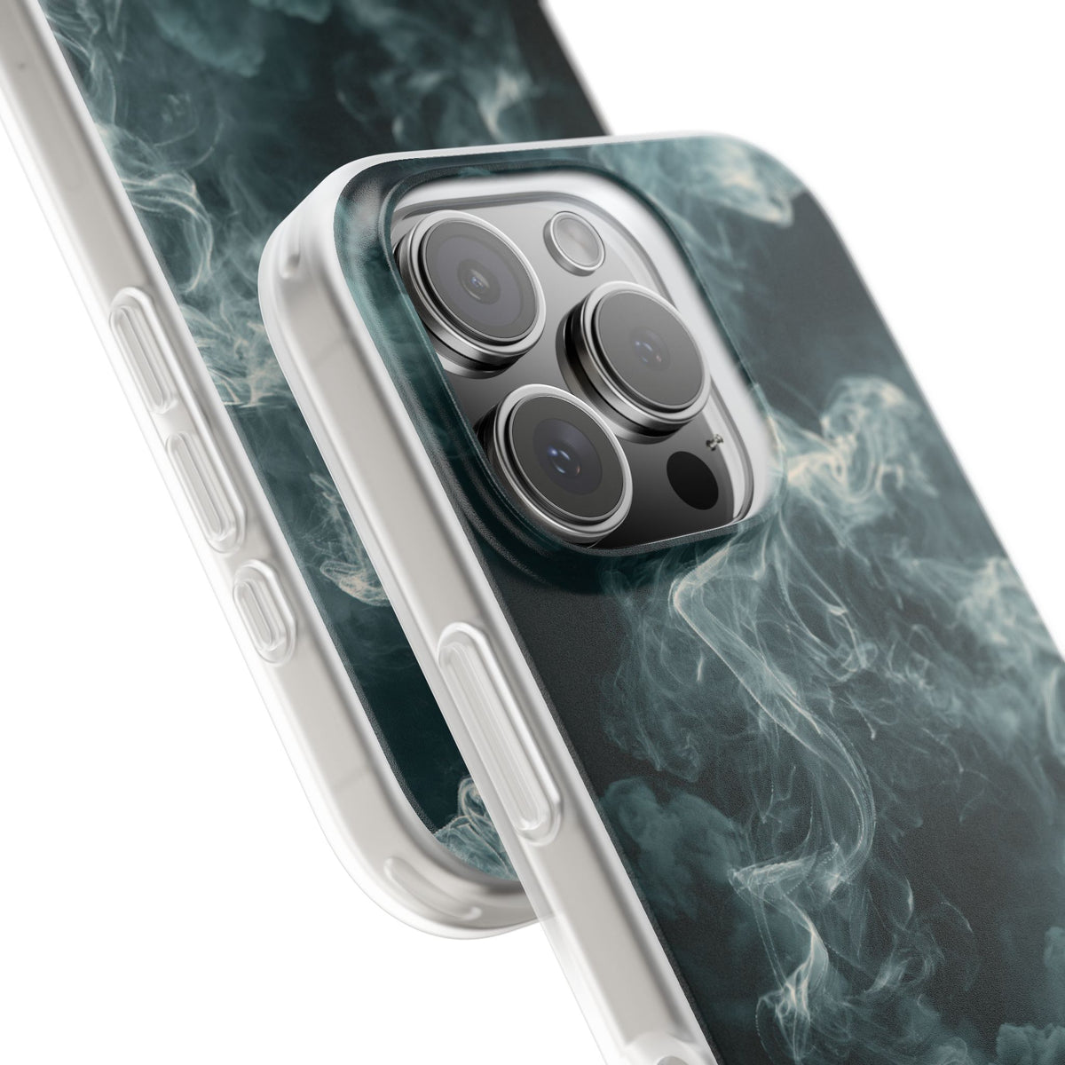 Luminescent Vapor Drift · Lite Phone Case for iPhone · Teal