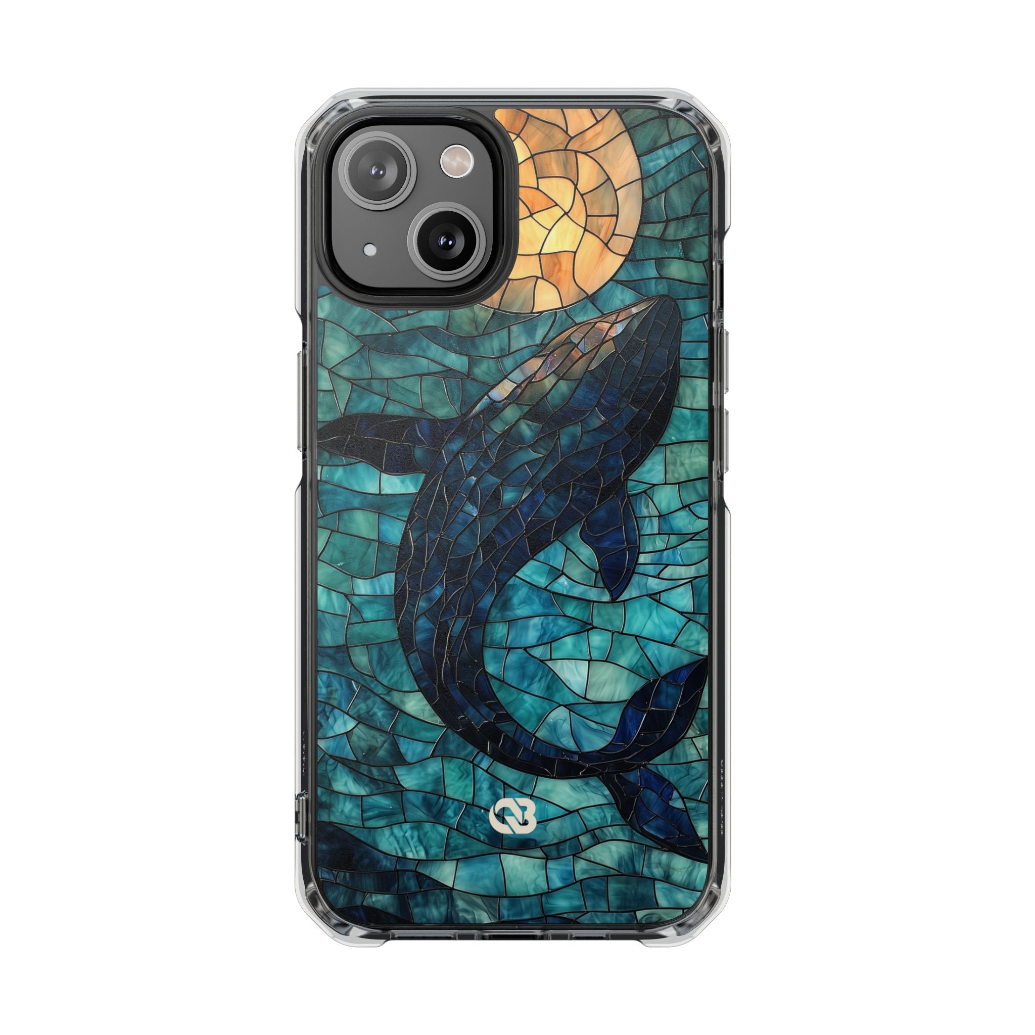 Stained Moon Whale · Impact Phone Case for iPhone · Magsafe