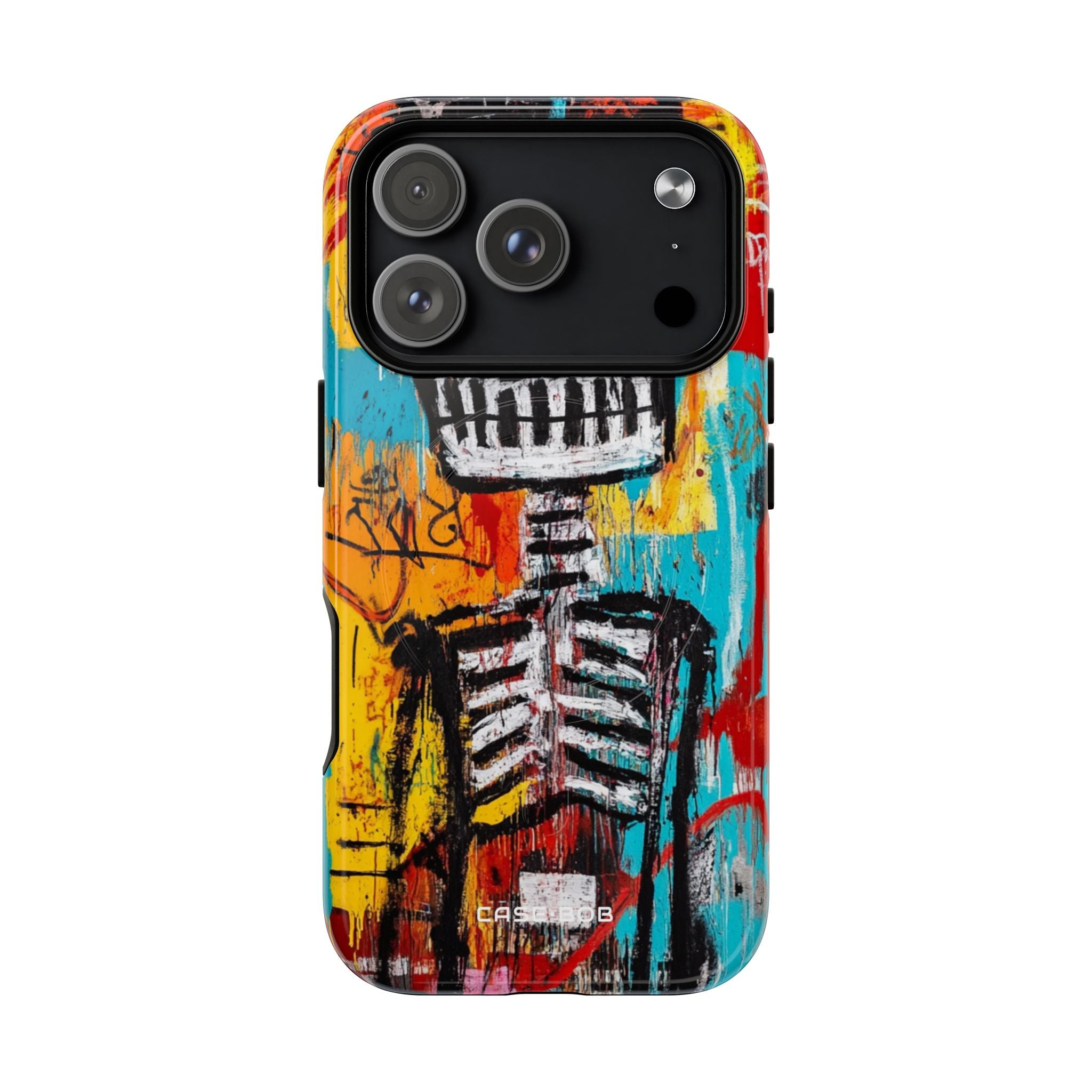 Skeleton Riot iPhone 17 Pro Case - Tough+ - CASE•BOB
